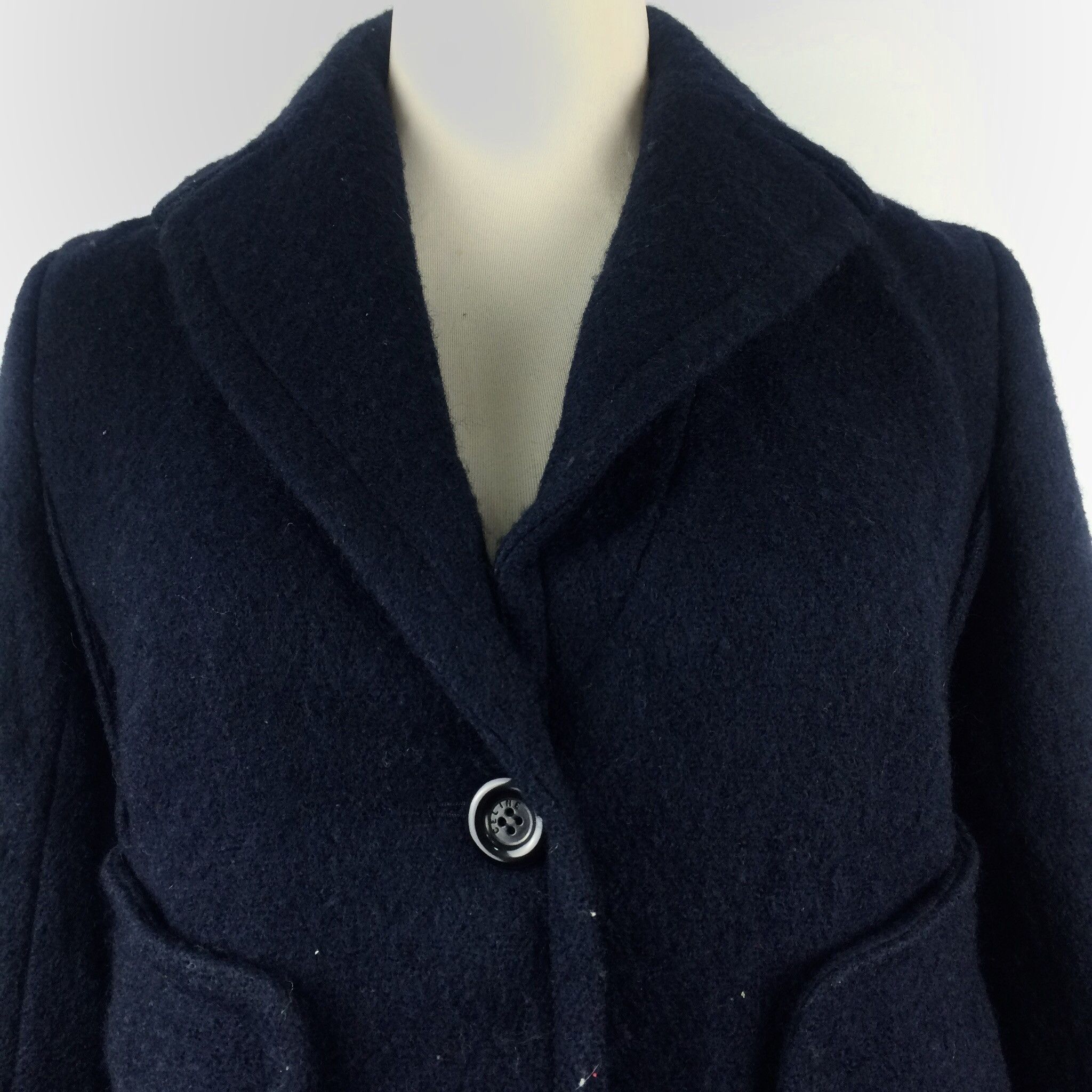 Celine CELINE Paris Wool Coat Winter Jacket Italy Luxury Designer Size XS / US 0-2 / IT 36-38 - 2 Thumbnail