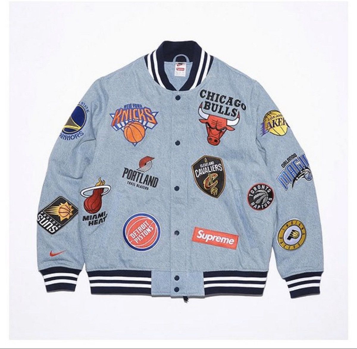 Nba supreme nike jacket best sale