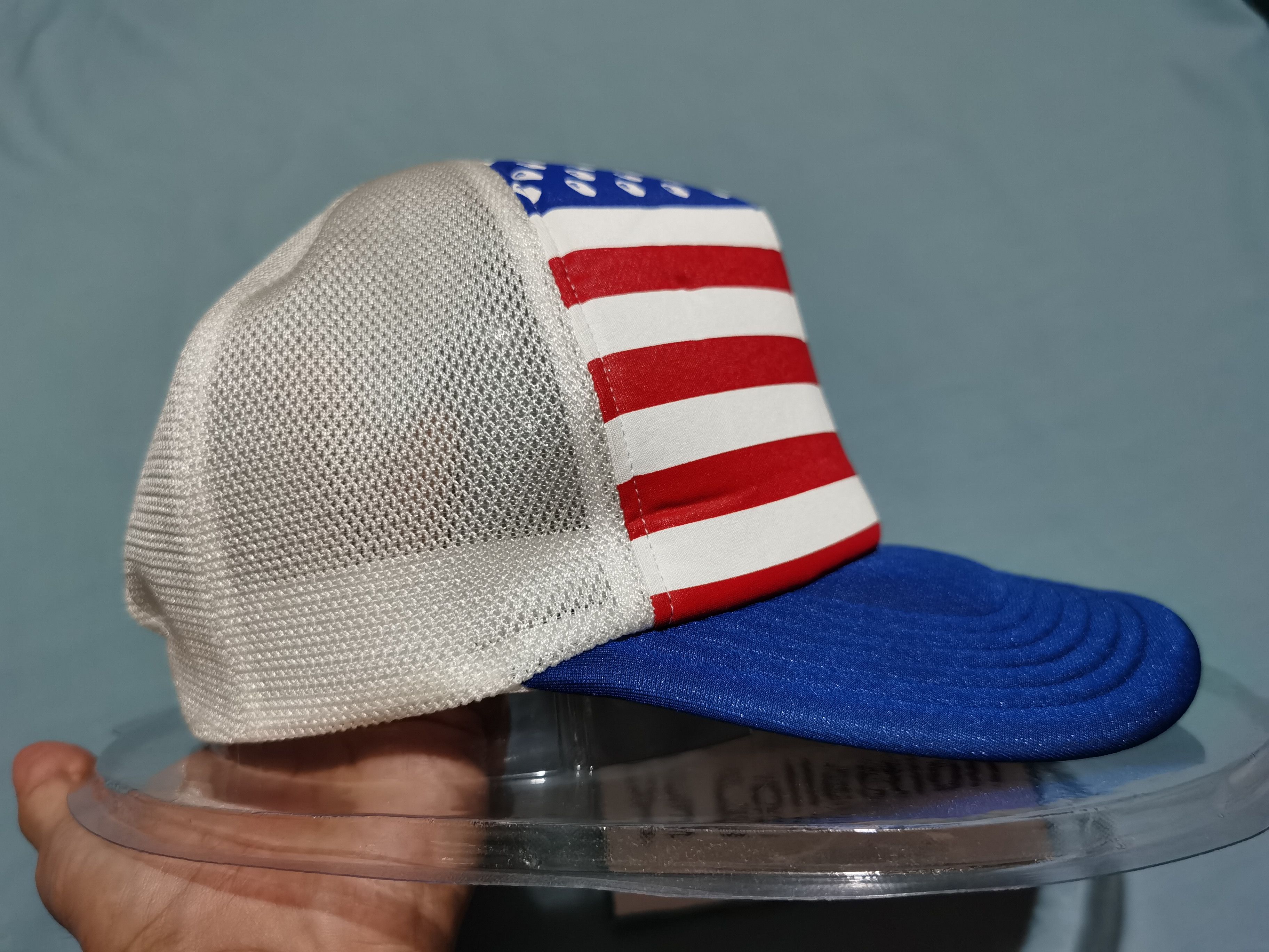 Bape Bape America Flag Trucker Cap/Hat Size ONE SIZE - 6 Thumbnail