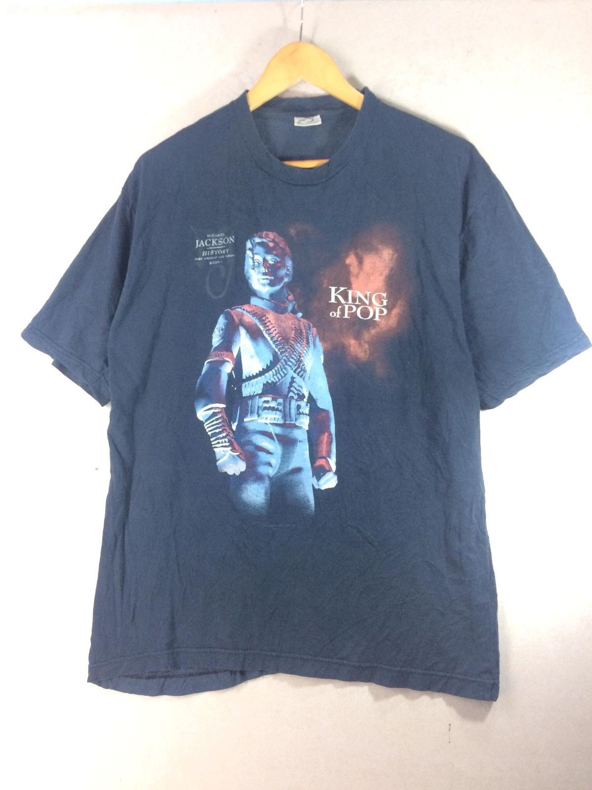 Band Tees × Michael Jackson × Vintage King of Pop Michael Jackson Memorial Tee Size US L / EU 52-54 / 3 - 1 Thumbnail