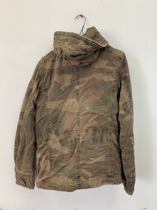 Vintage Abercrombie and Fitch Redfield Jacket camo military | Grailed