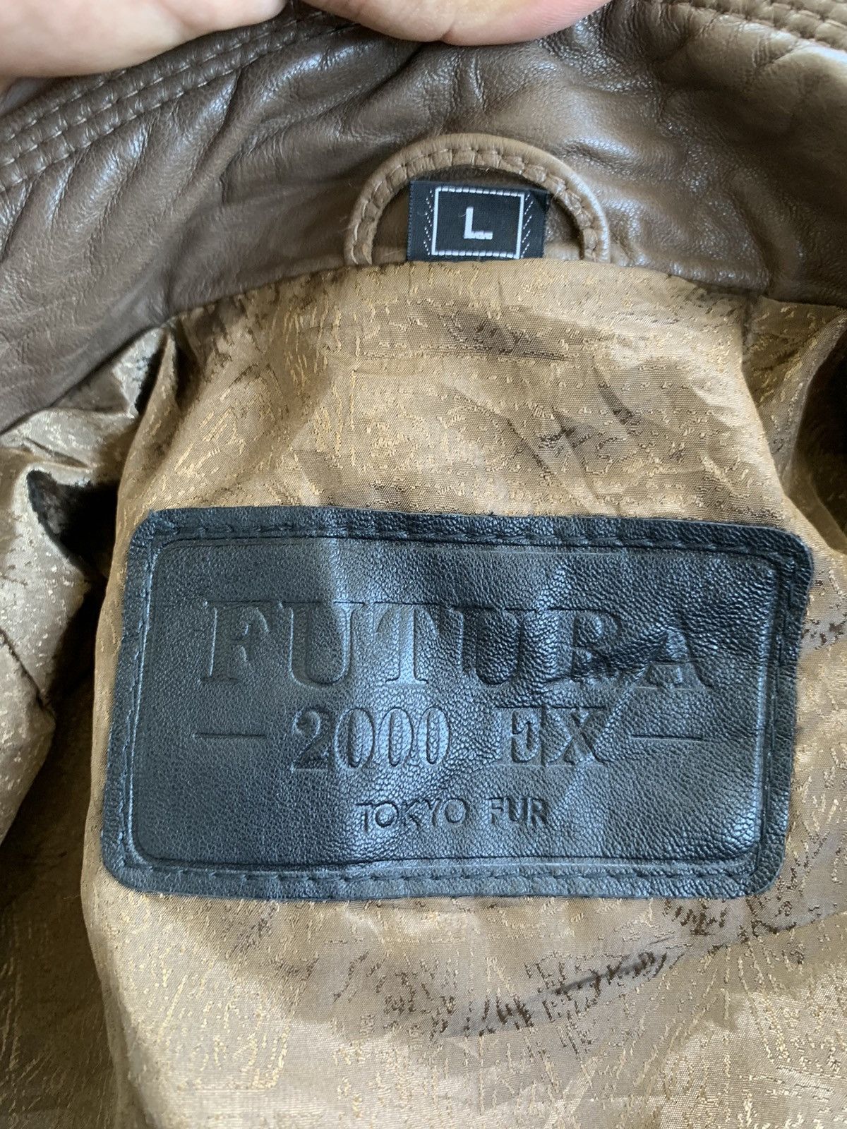 Futura 2000 Futura 2000 Ex Tokyo Fur Leather Long Jacket Size US L / EU 52-54 / 3 - 15 Thumbnail