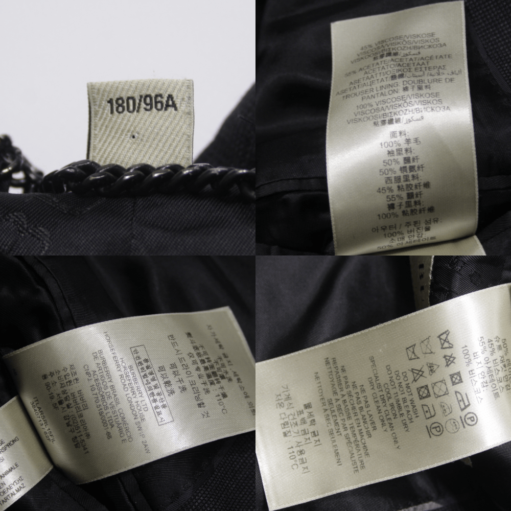 Burberry Mansell Virgin Wool Blazer Size 50R - 12 Thumbnail
