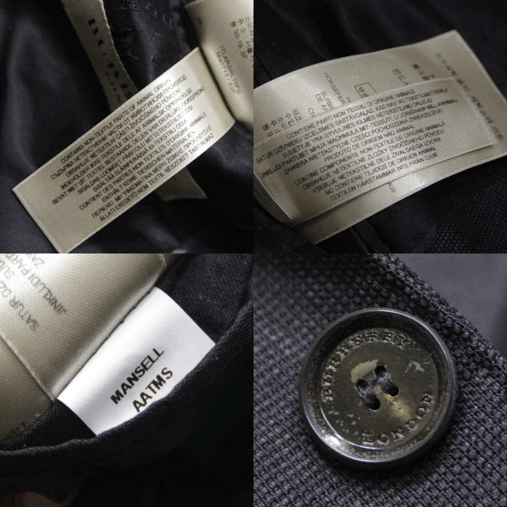 Burberry Mansell Virgin Wool Blazer Size 50R - 13 Thumbnail