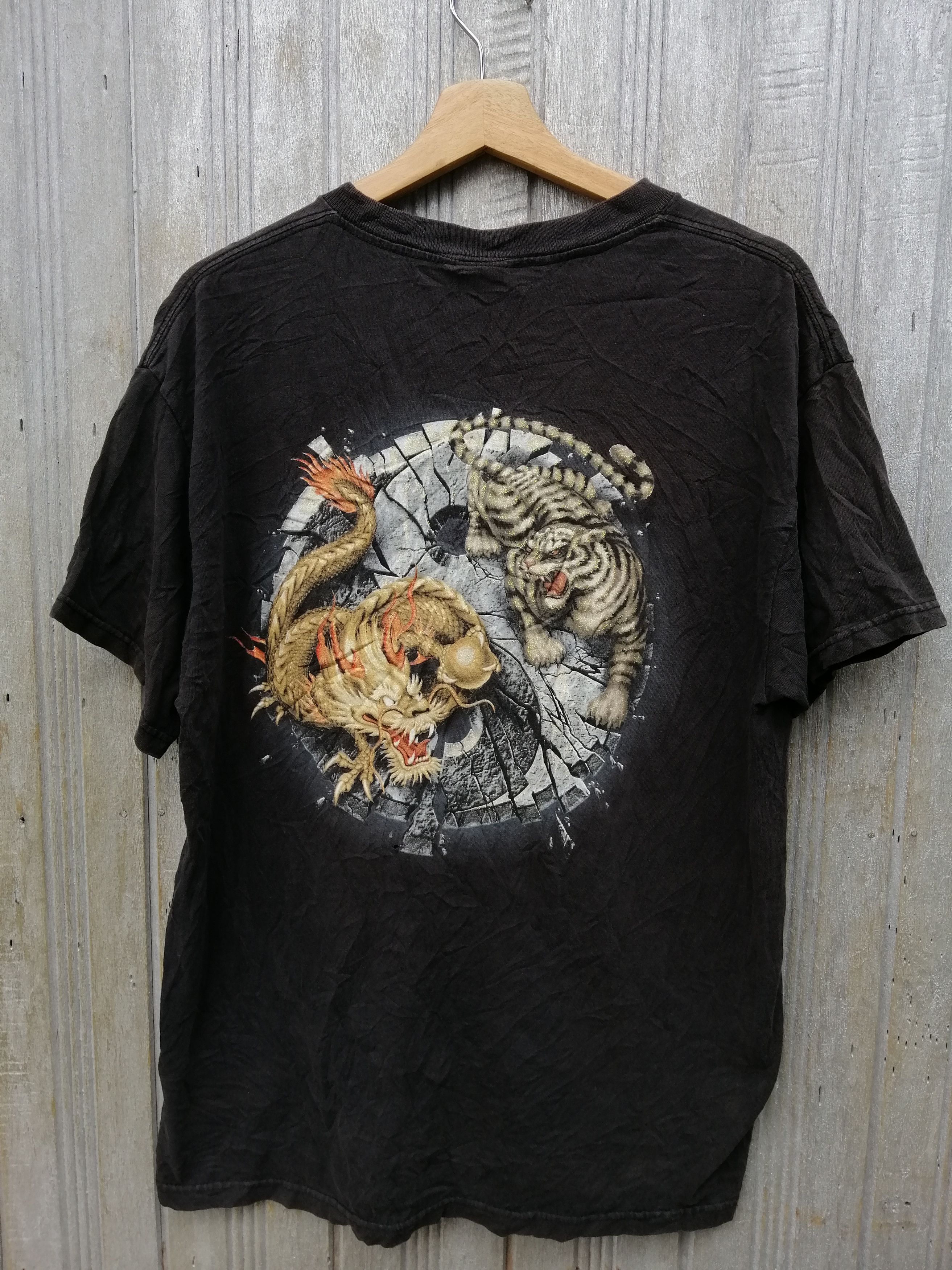 Japanese Brand × Vintage Vintage 90s SUKAJAN TSHIRT Nice Design Size US M / EU 48-50 / 2 - 2 Thumbnail