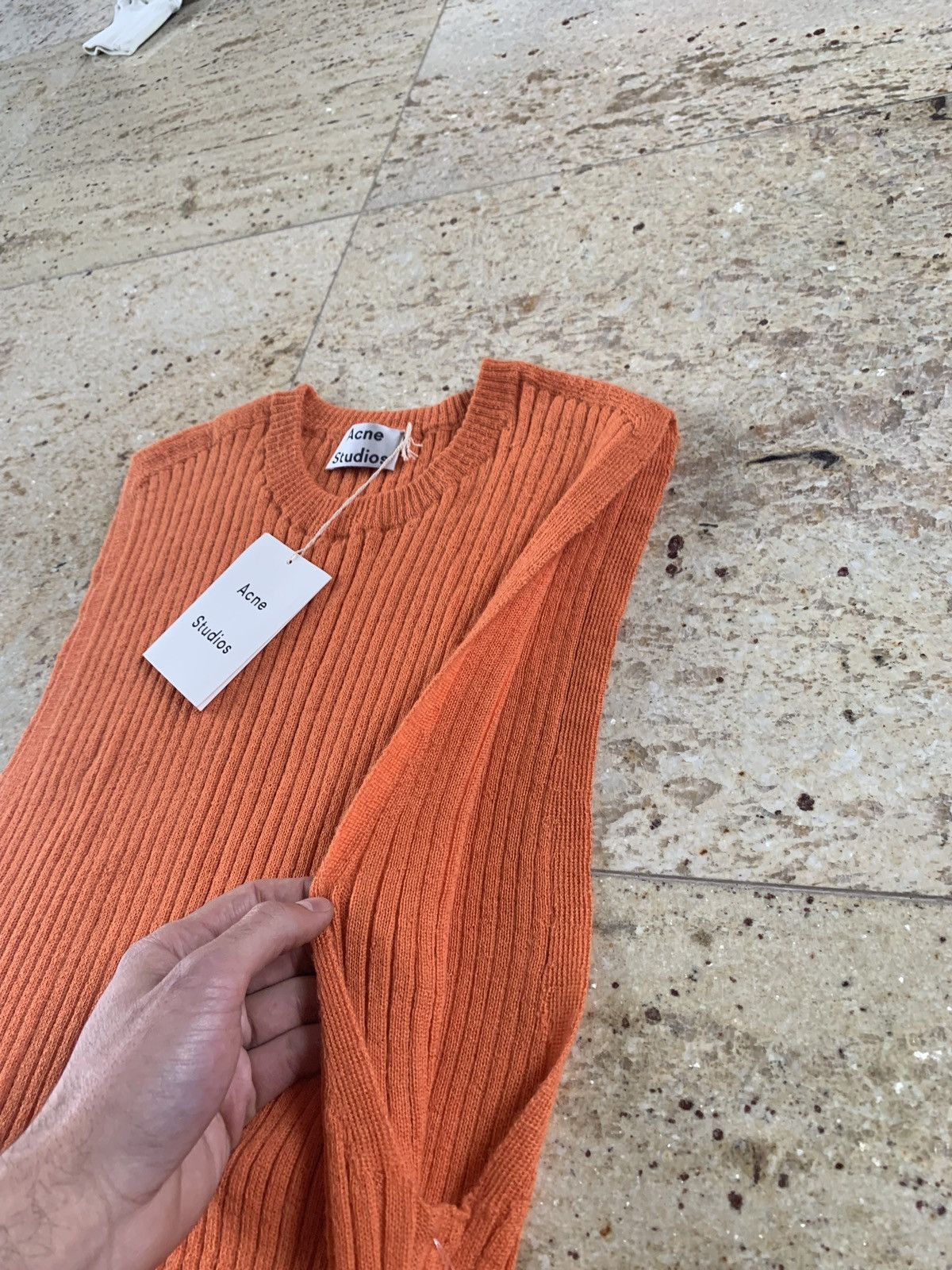 Acne Studios Korian PSS16 Alpaca Knit Tank Size US XL / EU 56 / 4 - 7 Thumbnail