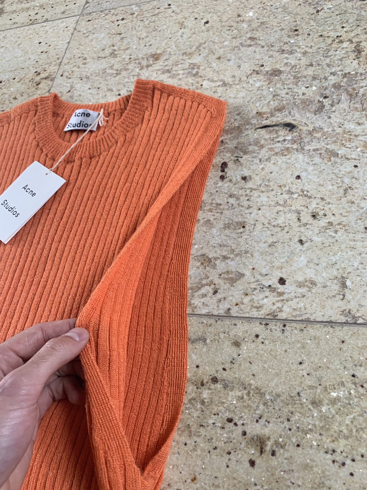Acne Studios Korian PSS16 Alpaca Knit Tank Size US XL / EU 56 / 4 - 9 Thumbnail