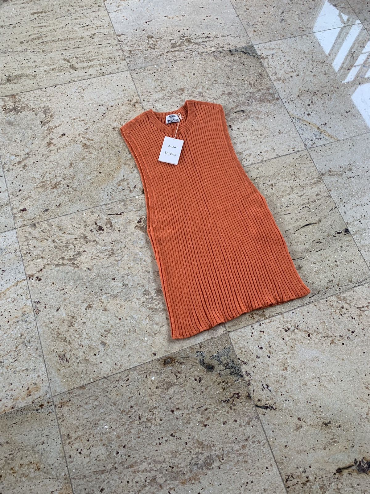 Acne Studios Korian PSS16 Alpaca Knit Tank Size US XL / EU 56 / 4 - 6 Thumbnail