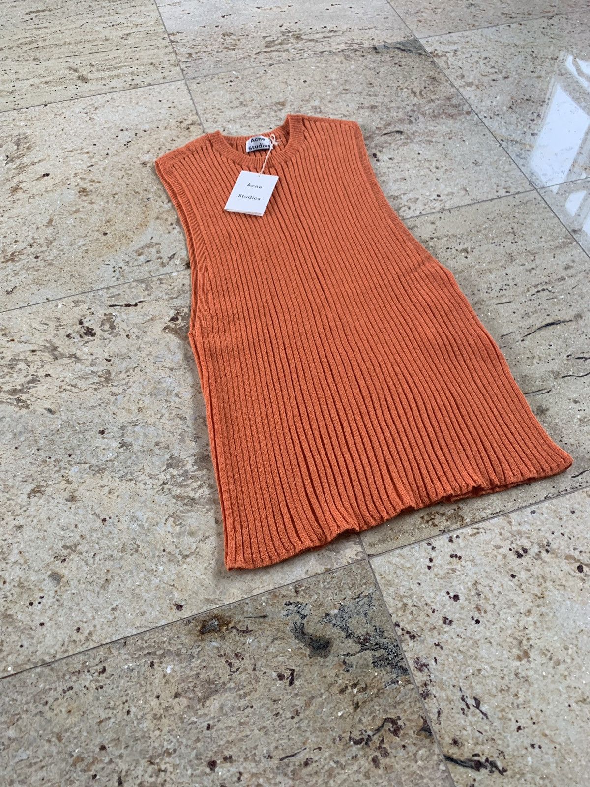 Acne Studios Korian PSS16 Alpaca Knit Tank Size US XL / EU 56 / 4 - 4 Thumbnail