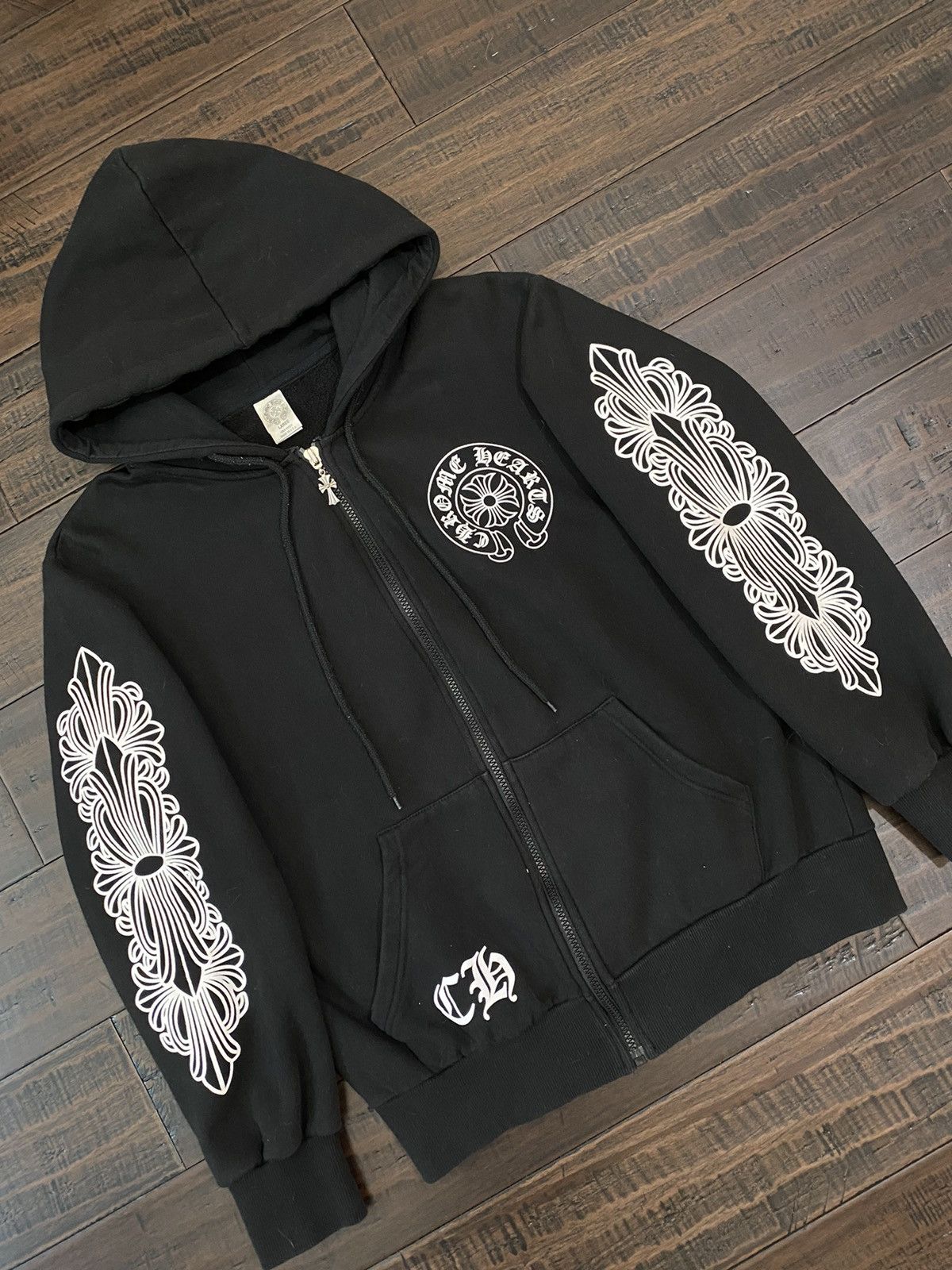 Chrome Hearts Chrome Hearts Los Angeles Zip Up Hoodie | Grailed