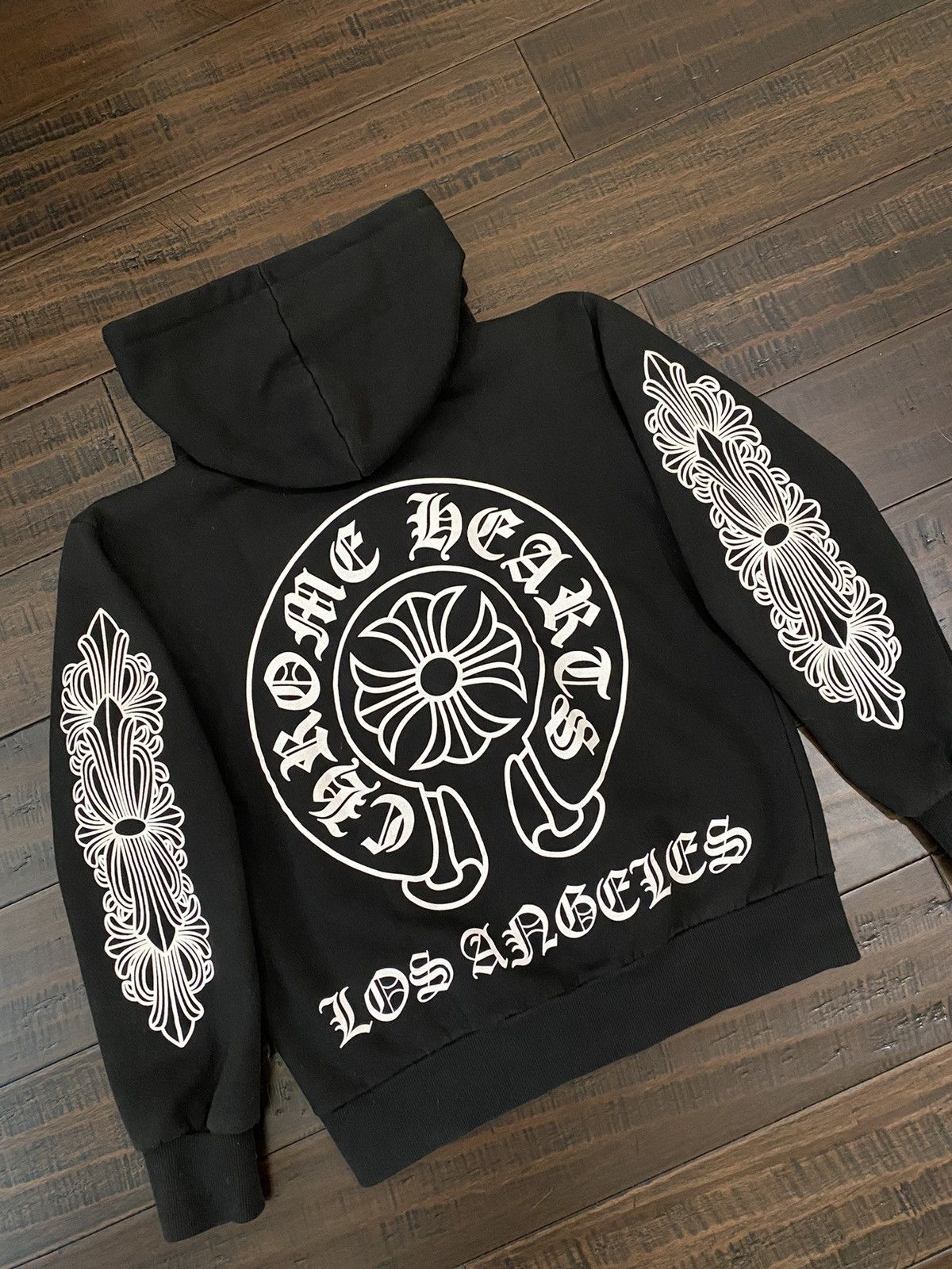 Chrome Hearts Chrome Hearts Los Angeles Zip Up Hoodie | Grailed