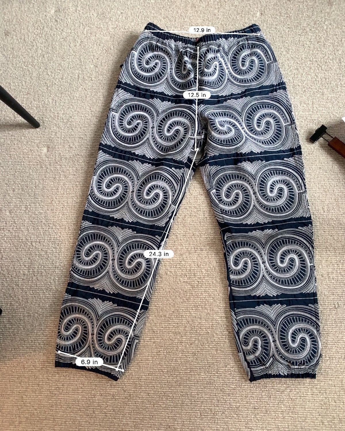 Supreme Supreme blue patterns pants Size US 32 / EU 48 - 10 Thumbnail