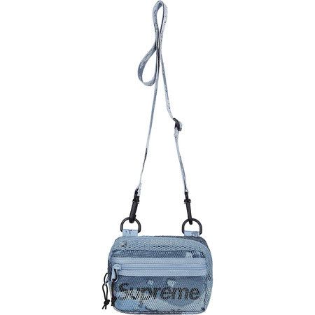 Small Shoulder Bag Blue Chocolate Chip Camo Supreme SS20