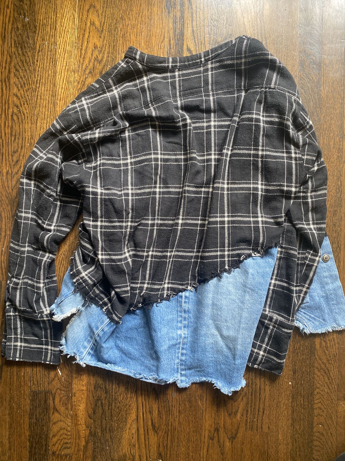 Greg Lauren GREG LAUREN 50/50 boxy-fit shirt Size US M / EU 48-50 / 2 - 4 Thumbnail
