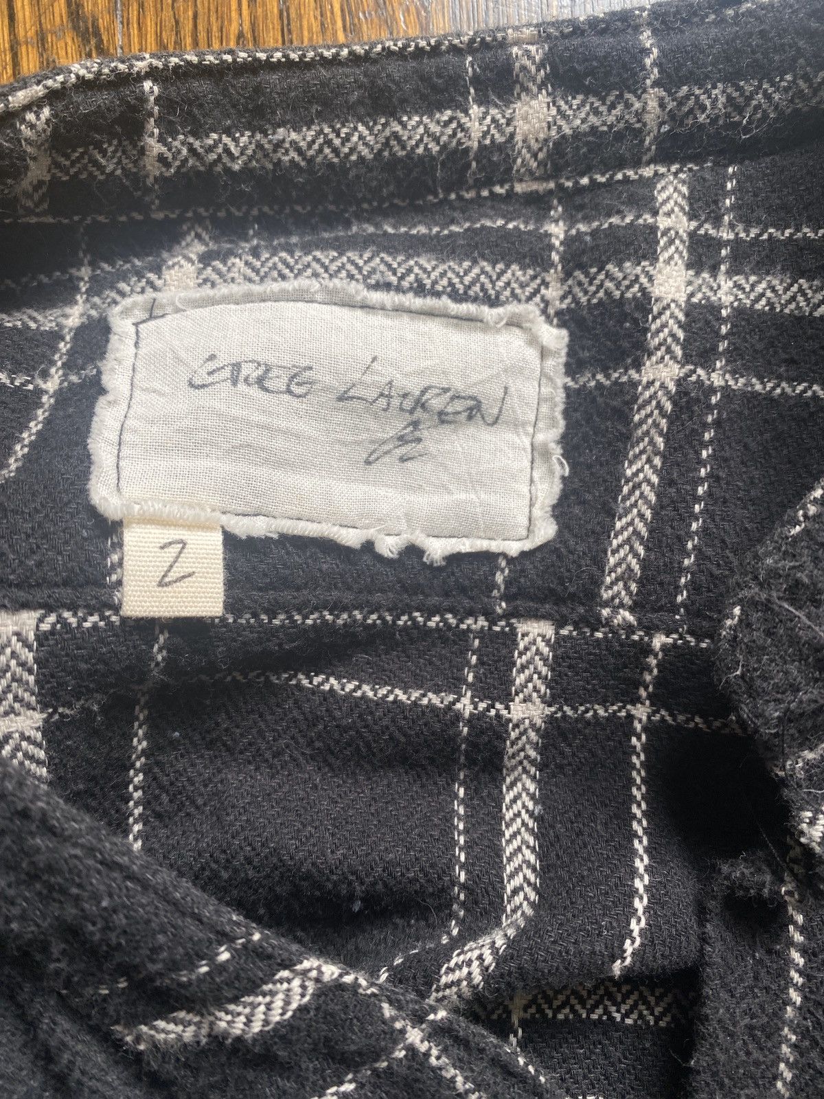 Greg Lauren GREG LAUREN 50/50 boxy-fit shirt Size US M / EU 48-50 / 2 - 2 Thumbnail