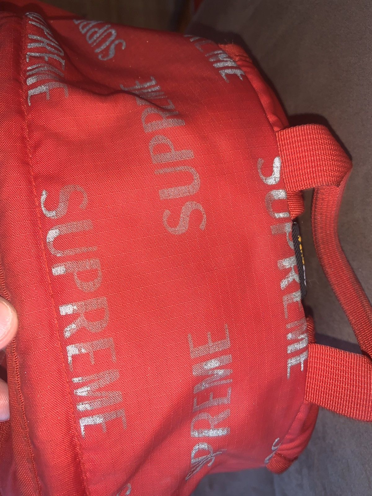 Supreme Supreme 3M Reflective Red Backpack Size ONE SIZE - 3 Thumbnail