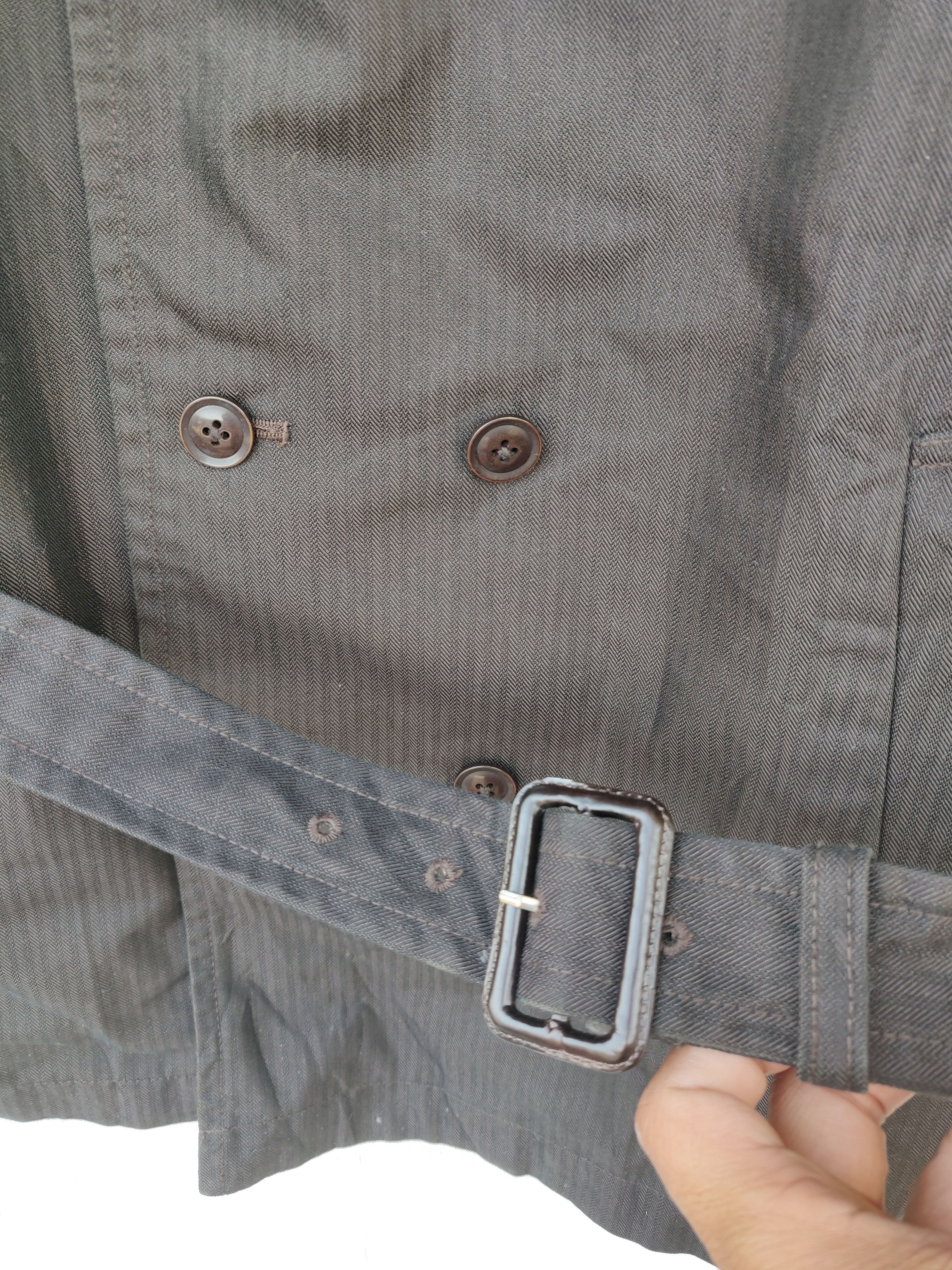Designer × Japanese Brand × Vintage Hiromichi Nakano Double Breasted Trench Coat Size US L / EU 52-54 / 3 - 18 Thumbnail