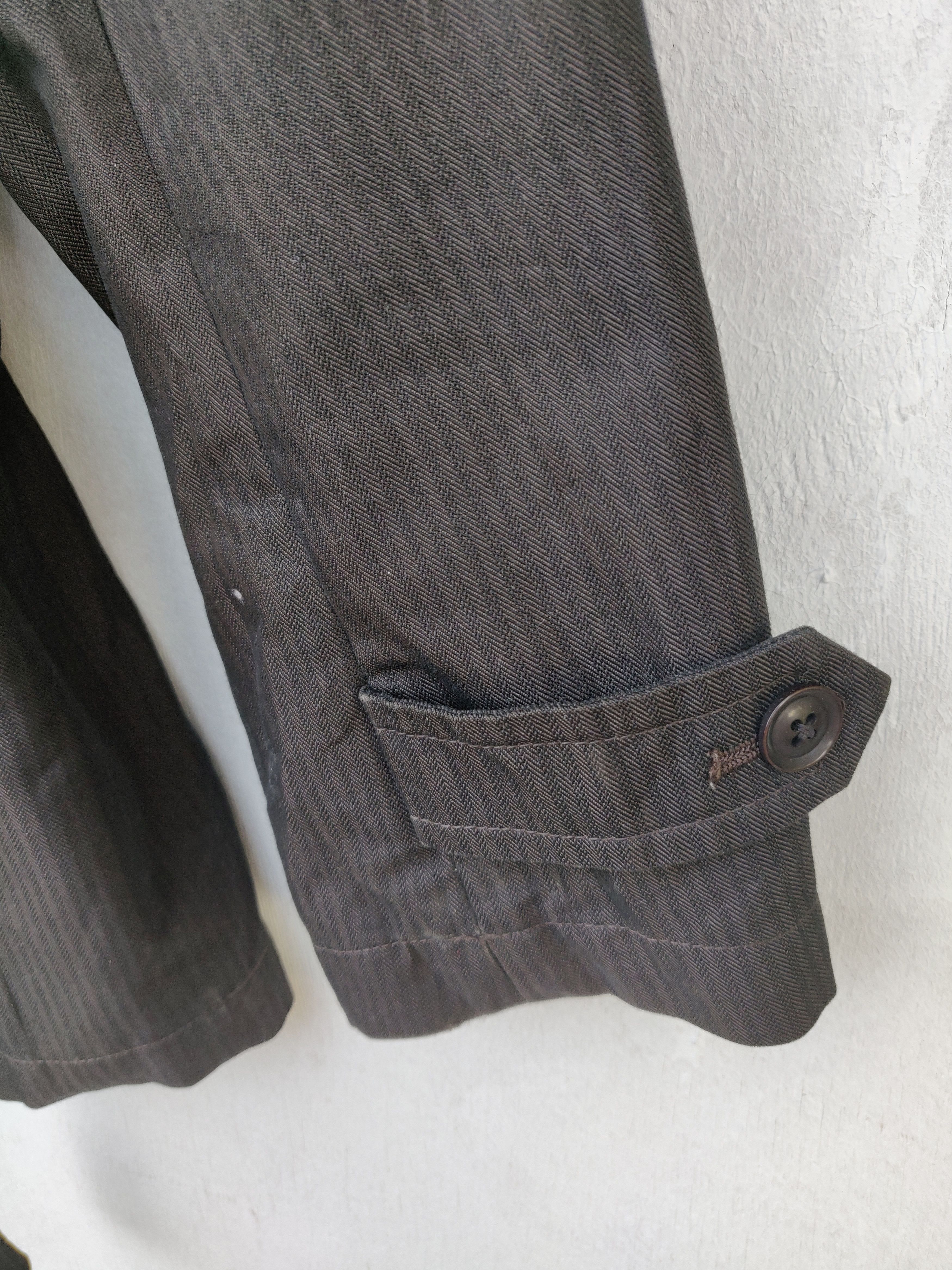 Designer × Japanese Brand × Vintage Hiromichi Nakano Double Breasted Trench Coat Size US L / EU 52-54 / 3 - 6 Thumbnail