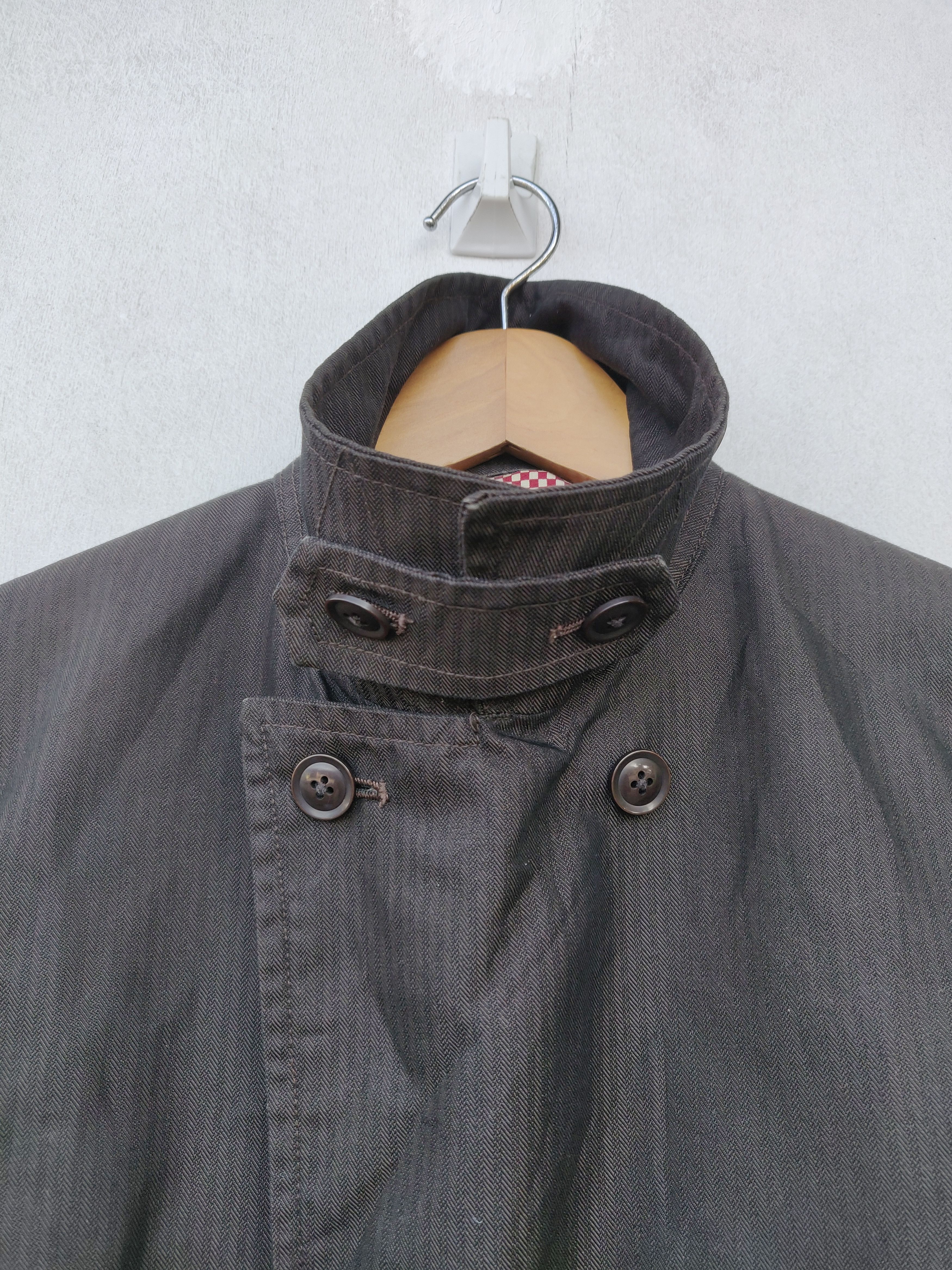 Designer × Japanese Brand × Vintage Hiromichi Nakano Double Breasted Trench Coat Size US L / EU 52-54 / 3 - 15 Thumbnail