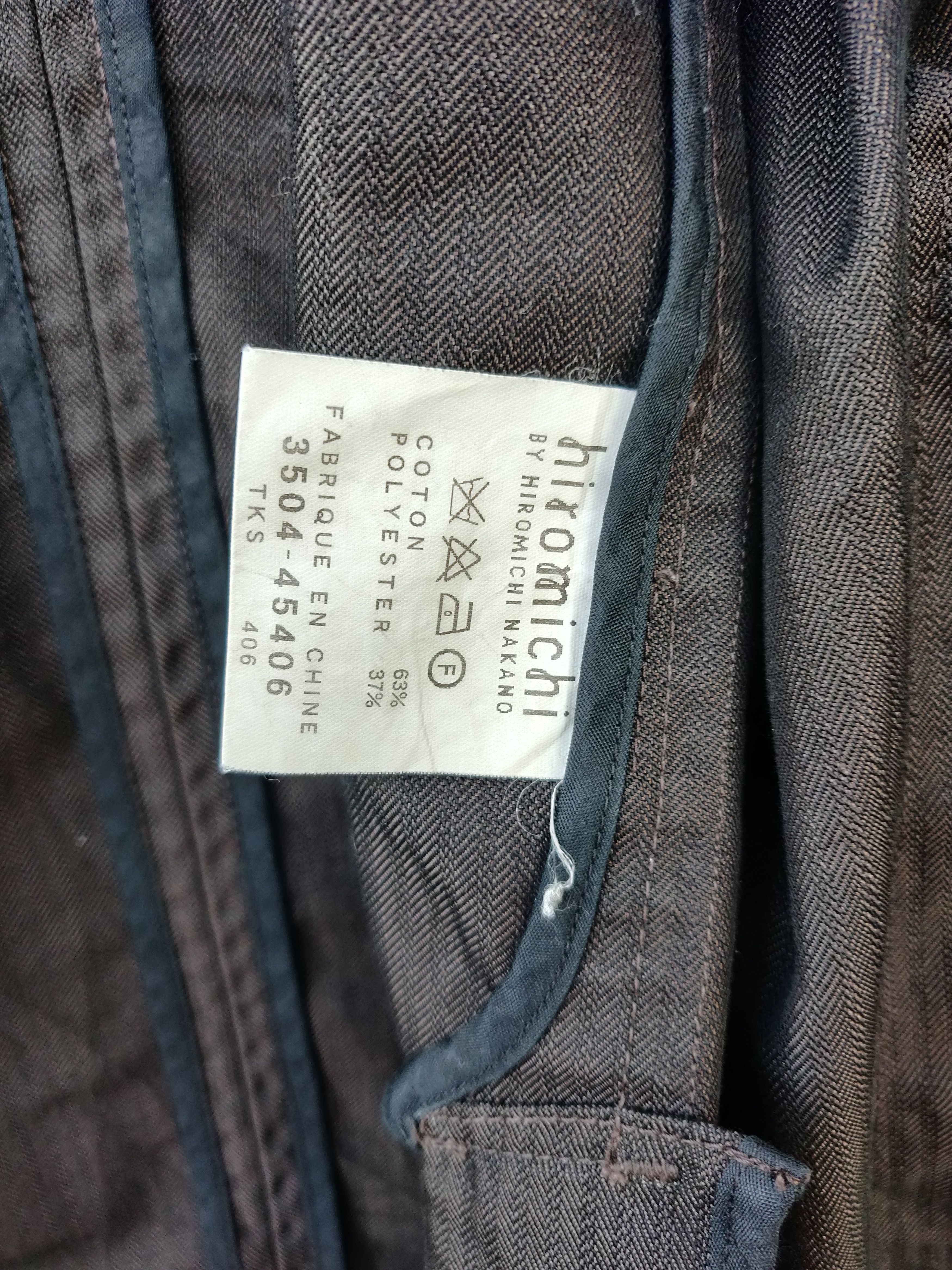 Designer × Japanese Brand × Vintage Hiromichi Nakano Double Breasted Trench Coat Size US L / EU 52-54 / 3 - 3 Thumbnail