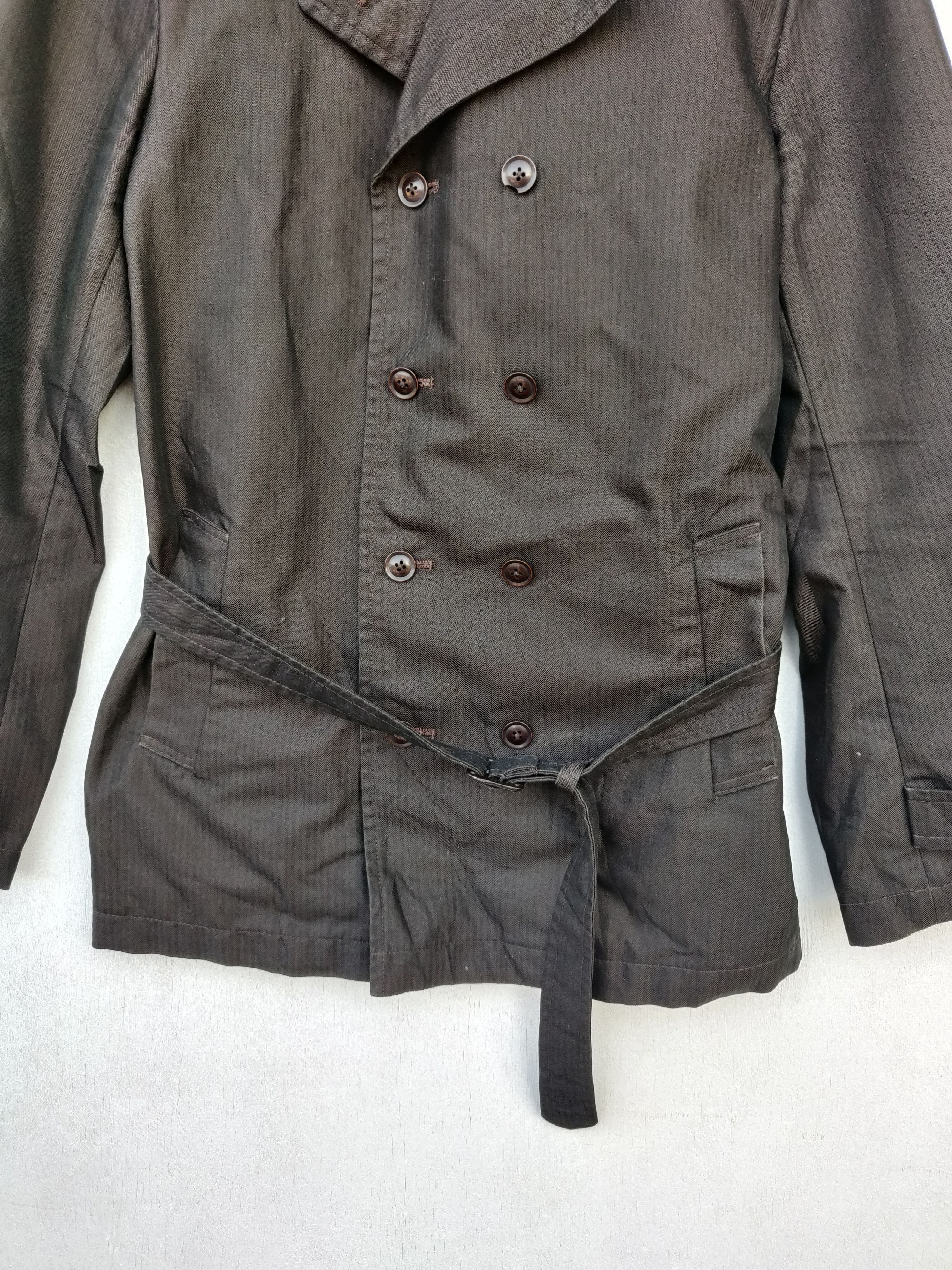 Designer × Japanese Brand × Vintage Hiromichi Nakano Double Breasted Trench Coat Size US L / EU 52-54 / 3 - 17 Thumbnail