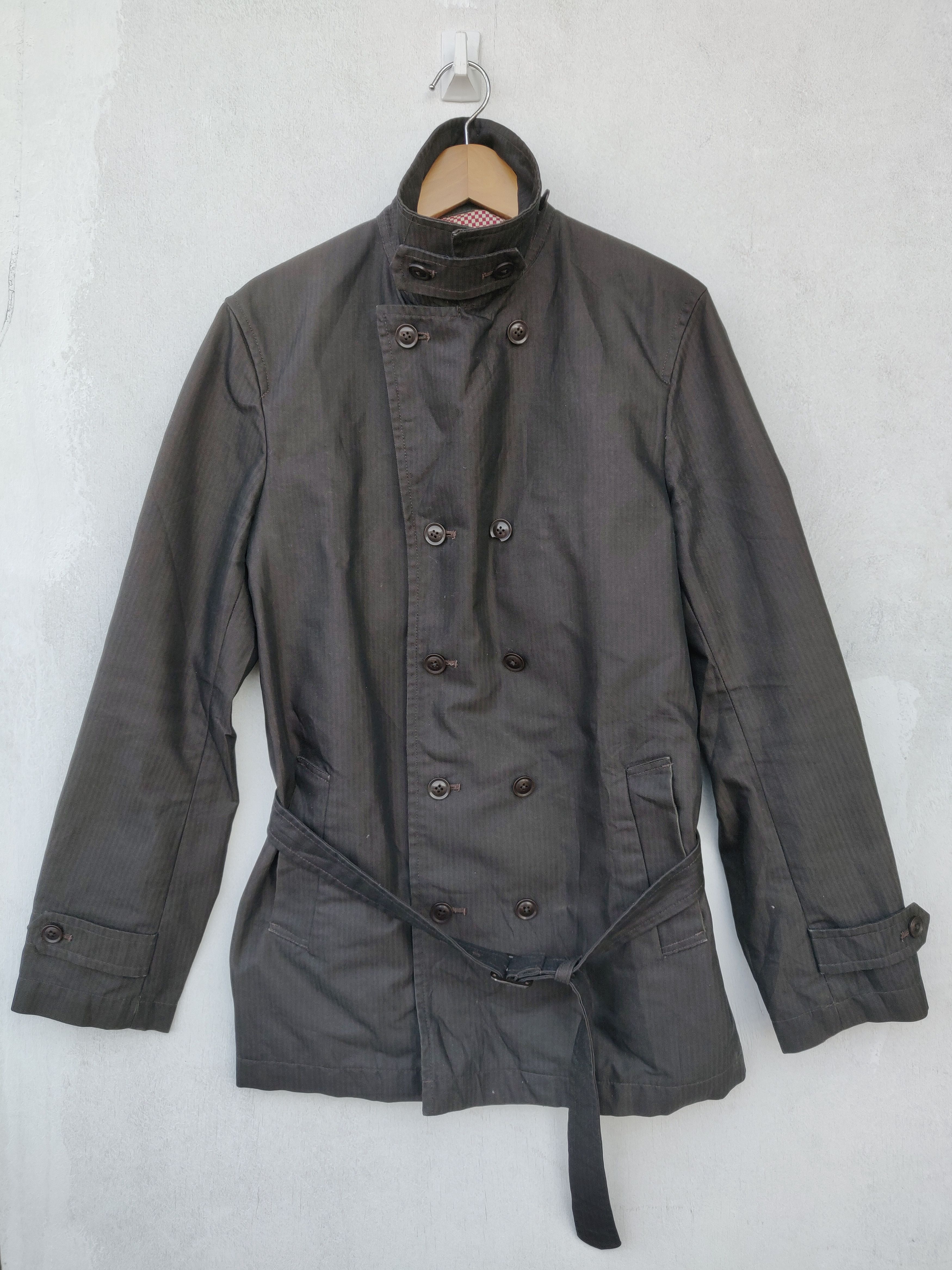 Designer × Japanese Brand × Vintage Hiromichi Nakano Double Breasted Trench Coat Size US L / EU 52-54 / 3 - 2 Thumbnail