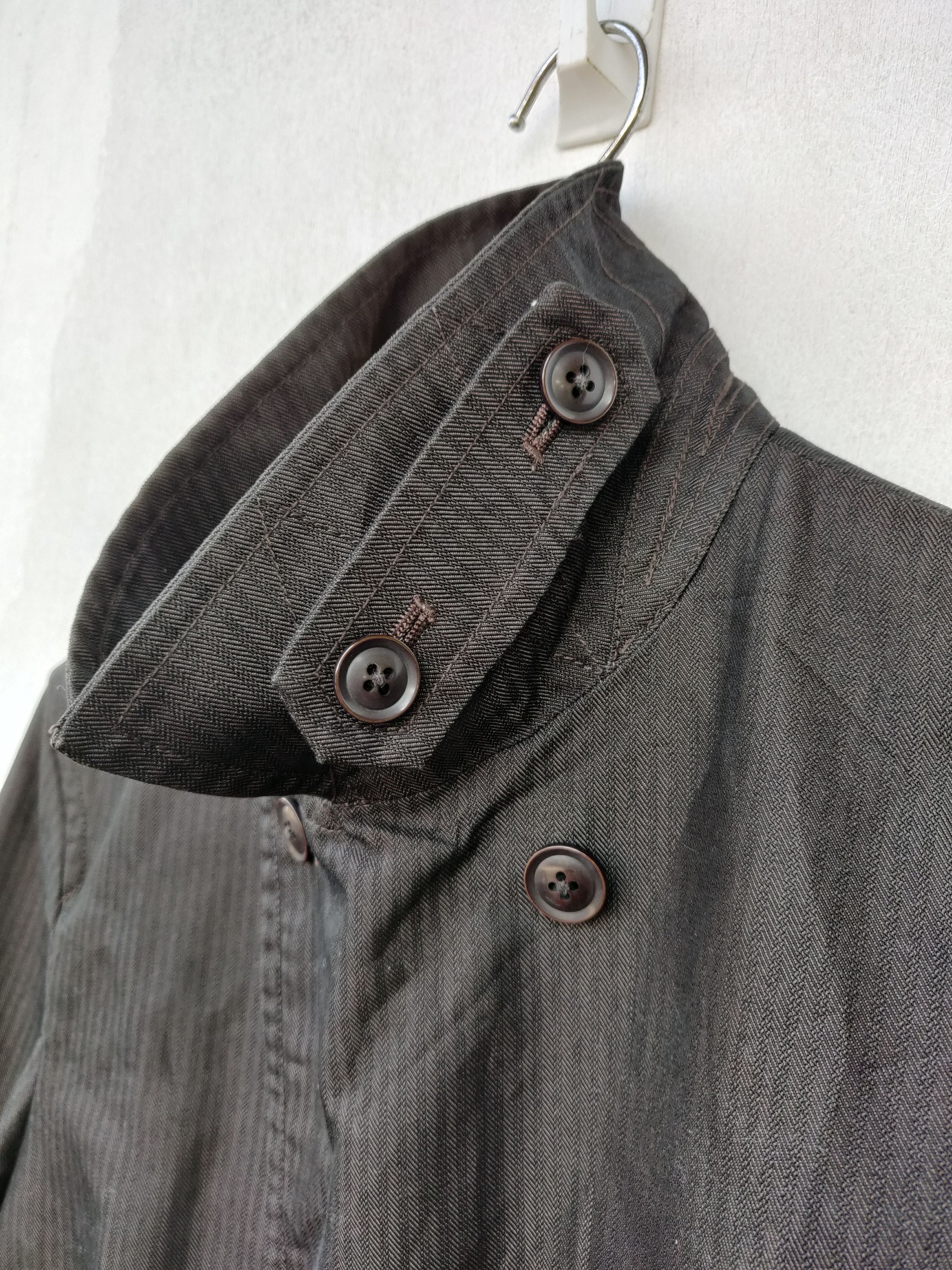 Designer × Japanese Brand × Vintage Hiromichi Nakano Double Breasted Trench Coat Size US L / EU 52-54 / 3 - 5 Thumbnail
