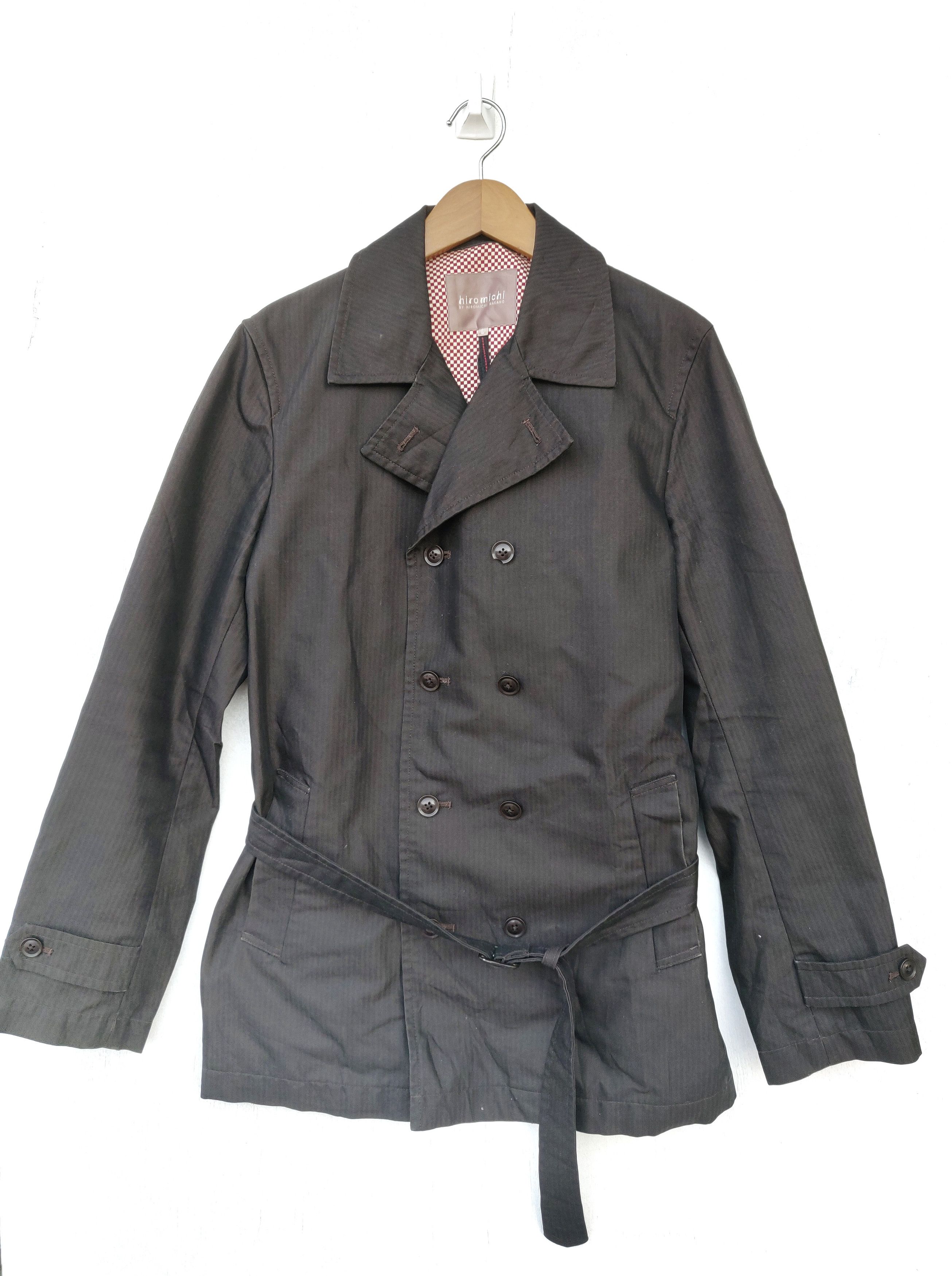 Designer × Japanese Brand × Vintage Hiromichi Nakano Double Breasted Trench Coat Size US L / EU 52-54 / 3 - 1 Thumbnail