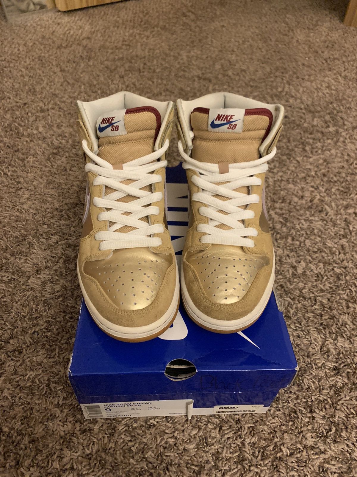 Nike Nike SB Dunk High Premium SB Koston “Thai Temple” Size US 8 / EU 41 - 2 Thumbnail