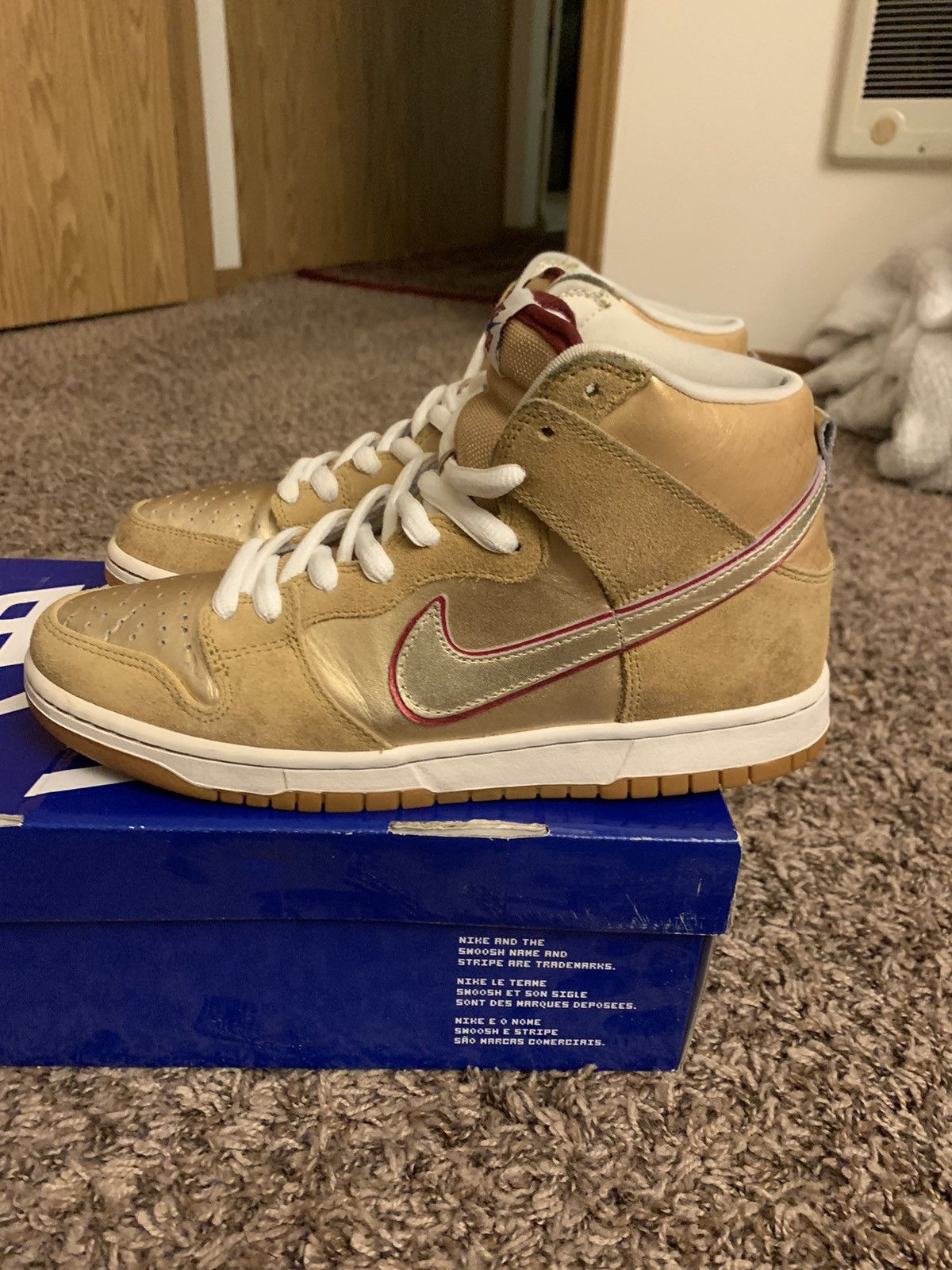 Nike Nike SB Dunk High Premium SB Koston “Thai Temple” Size US 8 / EU 41 - 5 Thumbnail