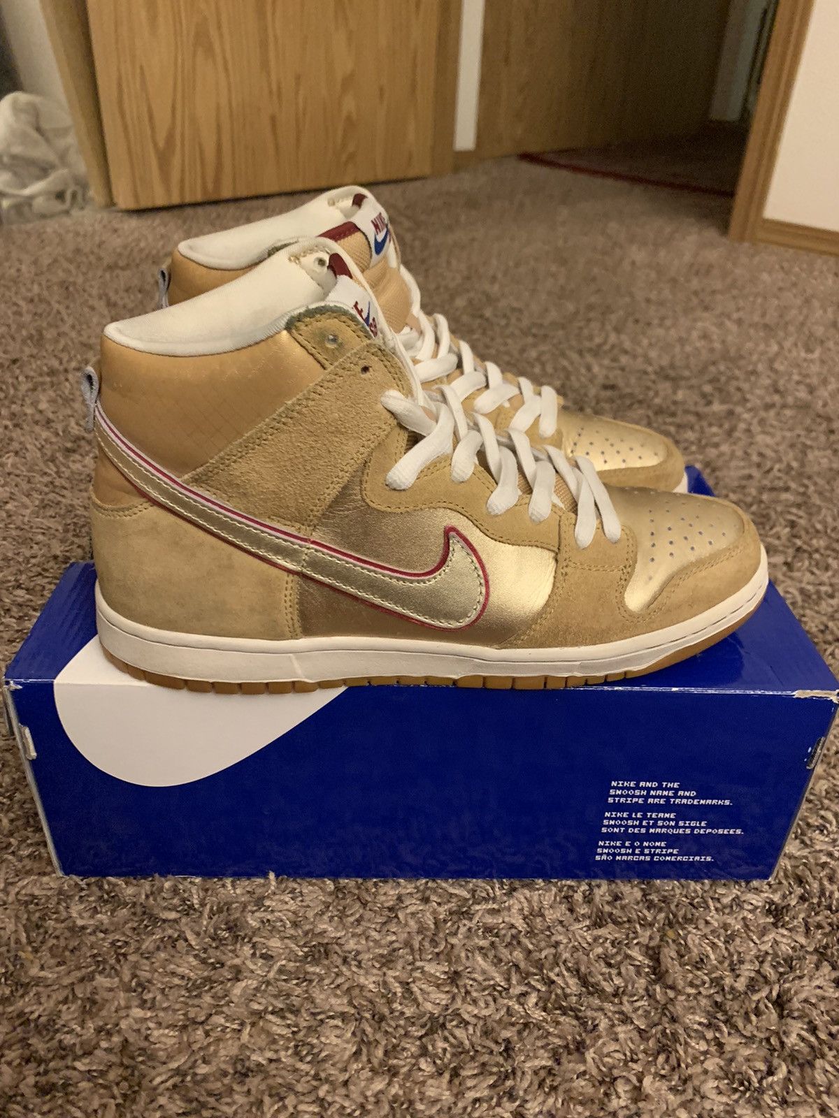 Nike Nike SB Dunk High Premium SB Koston “Thai Temple” Size US 8 / EU 41 - 3 Thumbnail