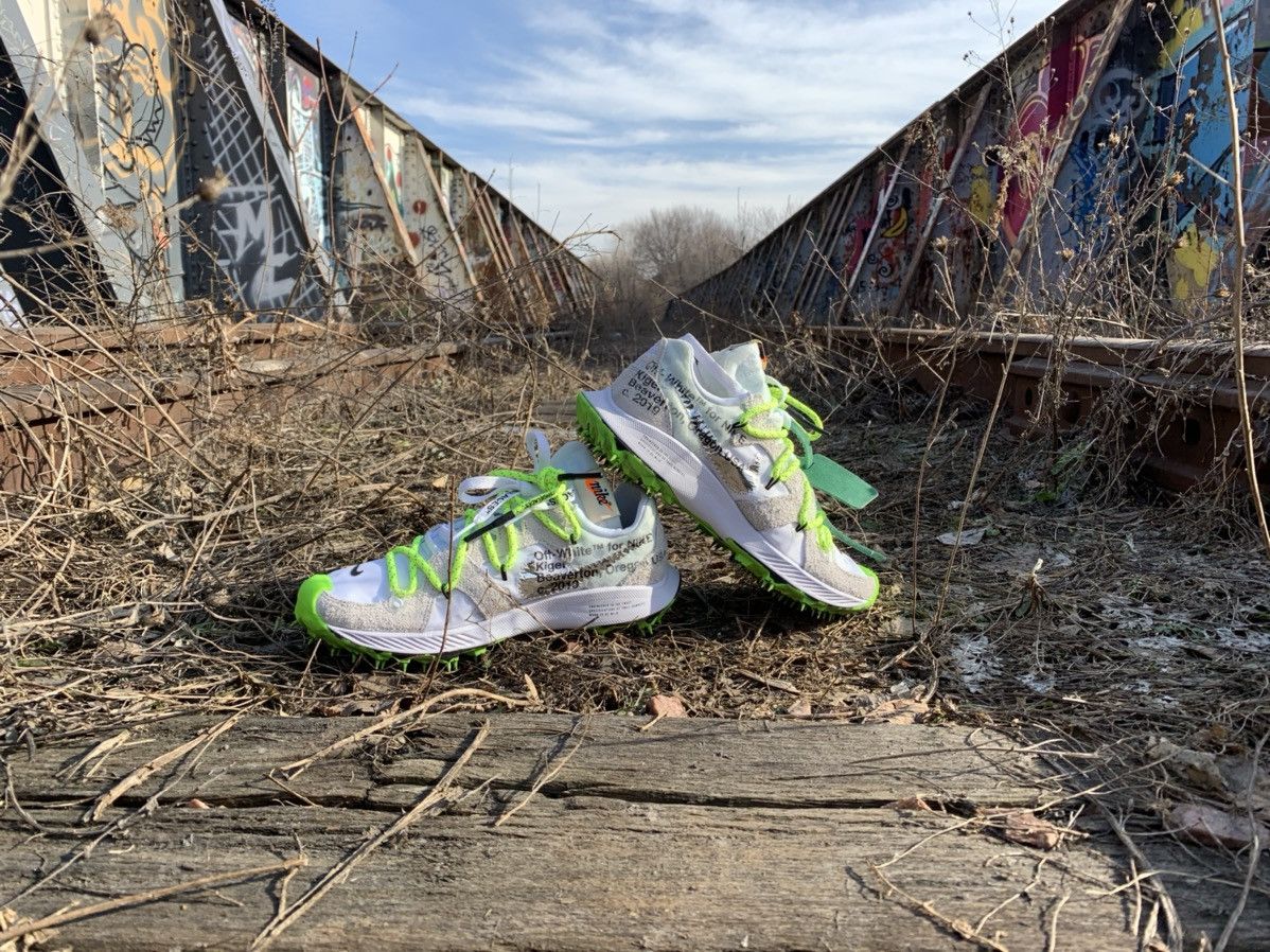 Off-White Zoom Terra Kiger 5 White 2019 Size US 6 / EU 39 - 1 Thumbnail