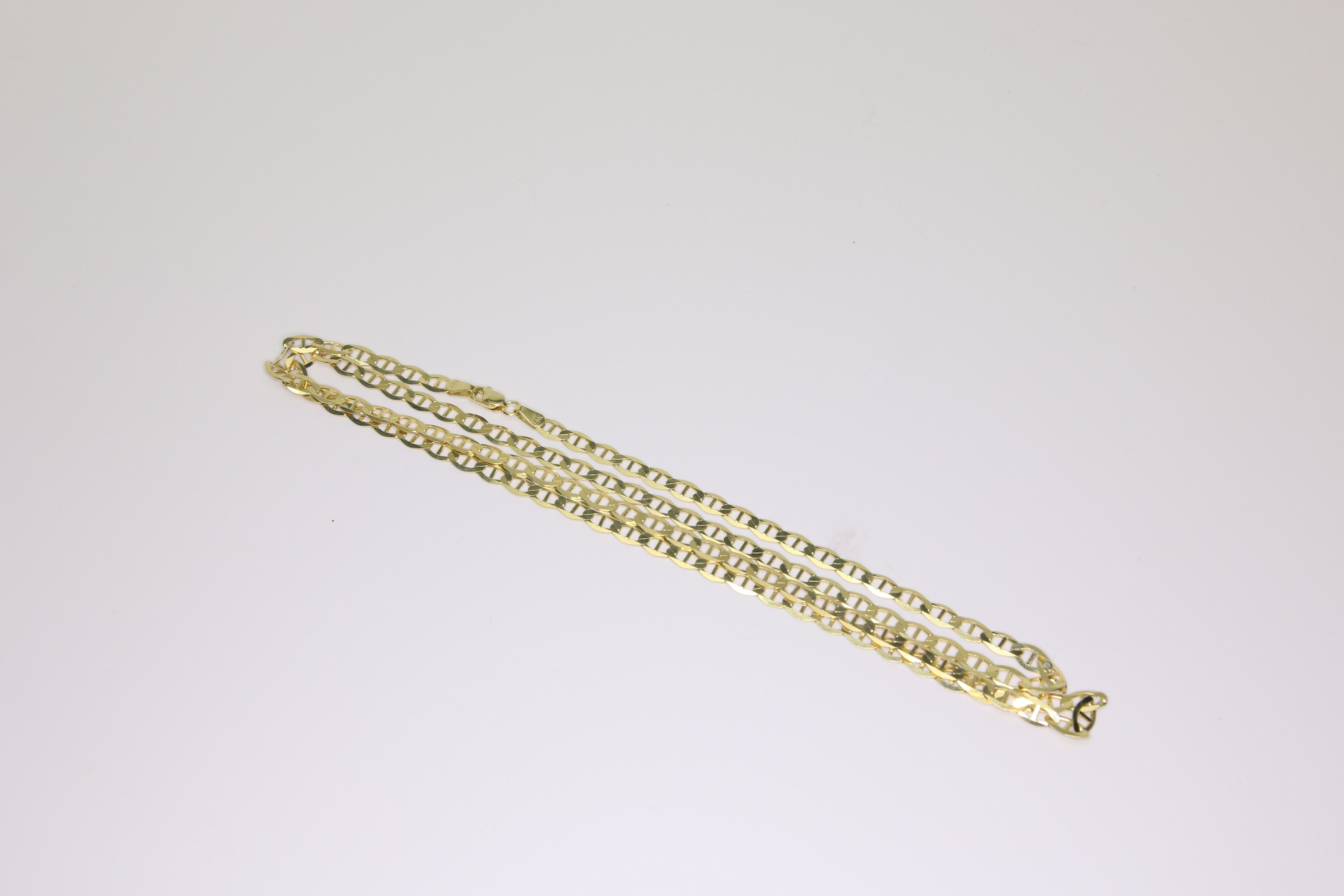 Gold 14k yellow solid gucci link chain 24" Size ONE SIZE - 3 Thumbnail