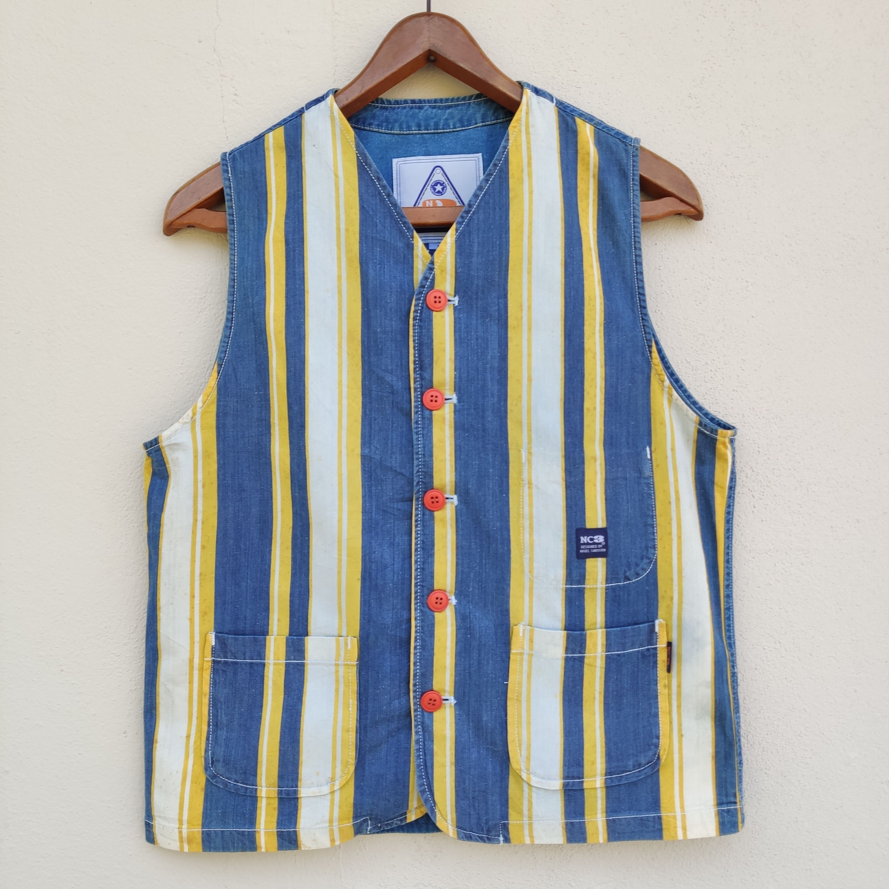 Nigel Cabourn NC3 NIGEL CABOURN VEST | Grailed