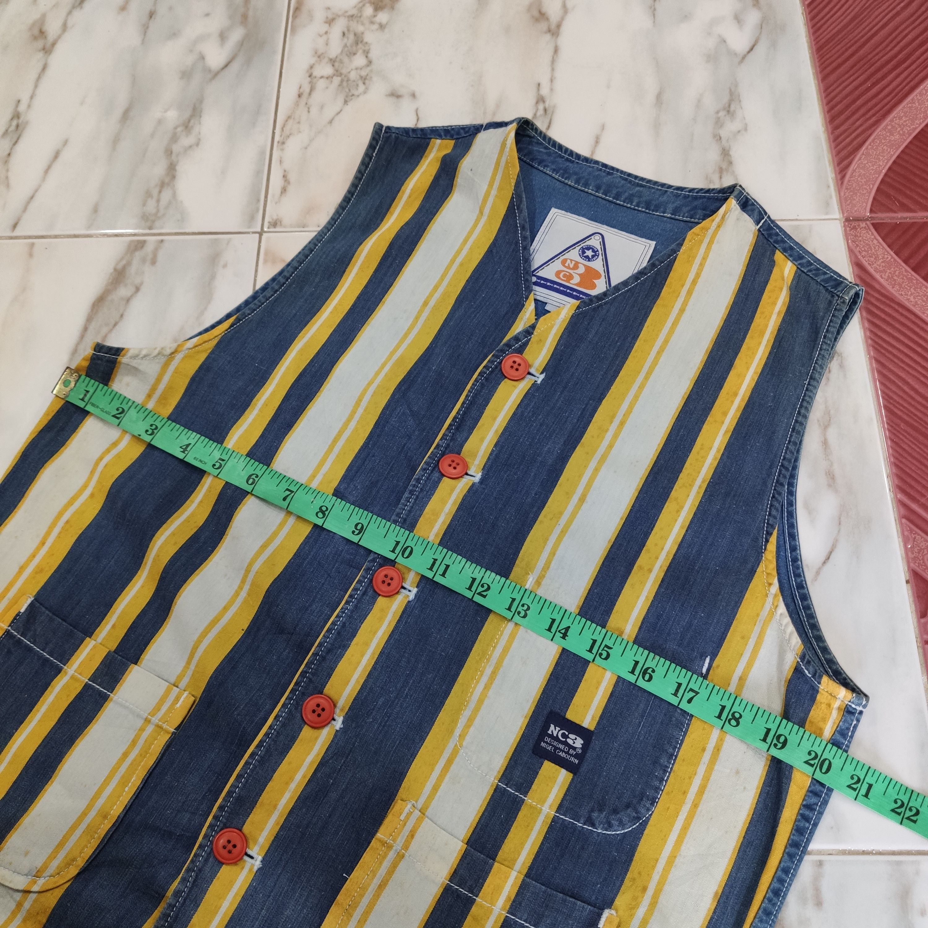 Nigel Cabourn NC3 NIGEL CABOURN VEST | Grailed