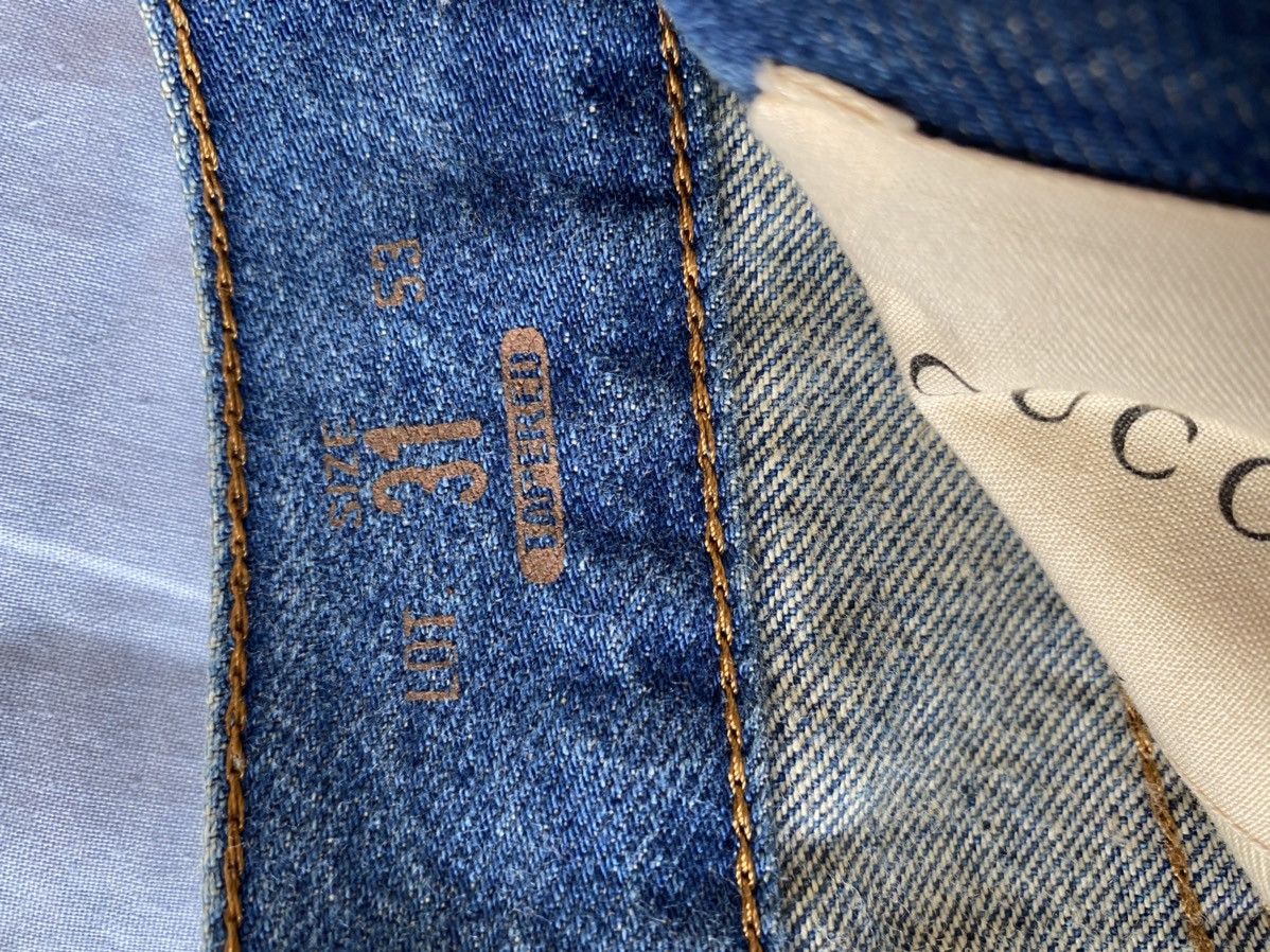 Gucci Snake Embroidered Jeans Size US 31 - 7 Thumbnail