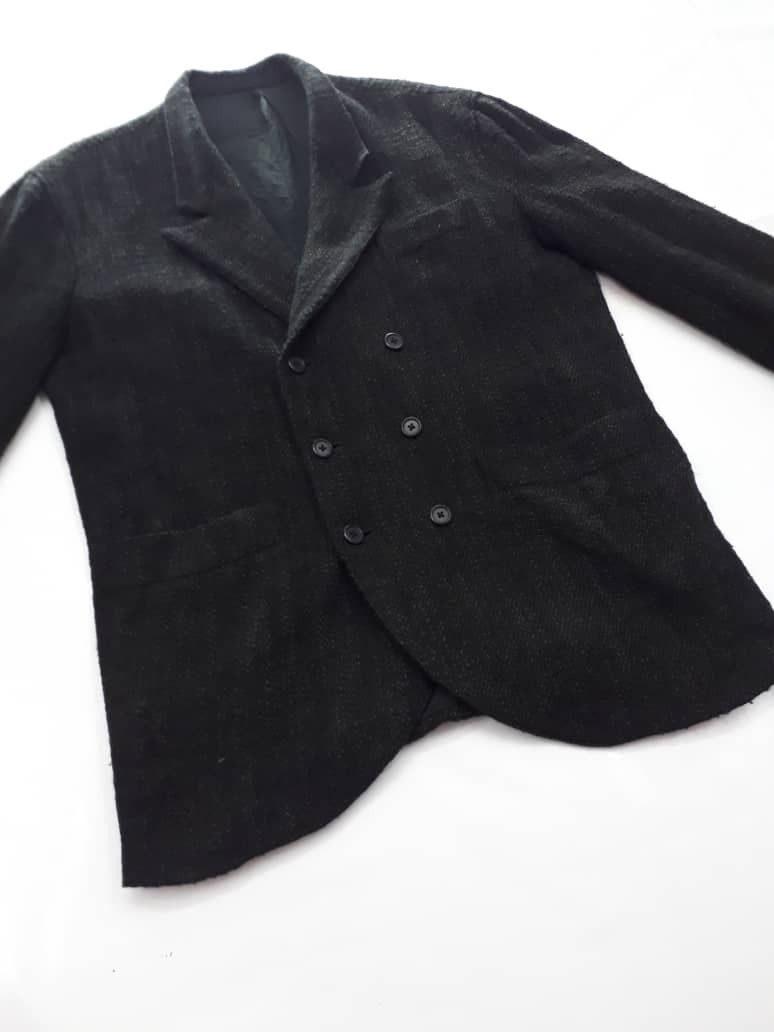 Yohji Yamamoto Yohji Yamamoto Y'S For Men Wool Jacket Size US M / EU 48-50 / 2 - 2 Thumbnail