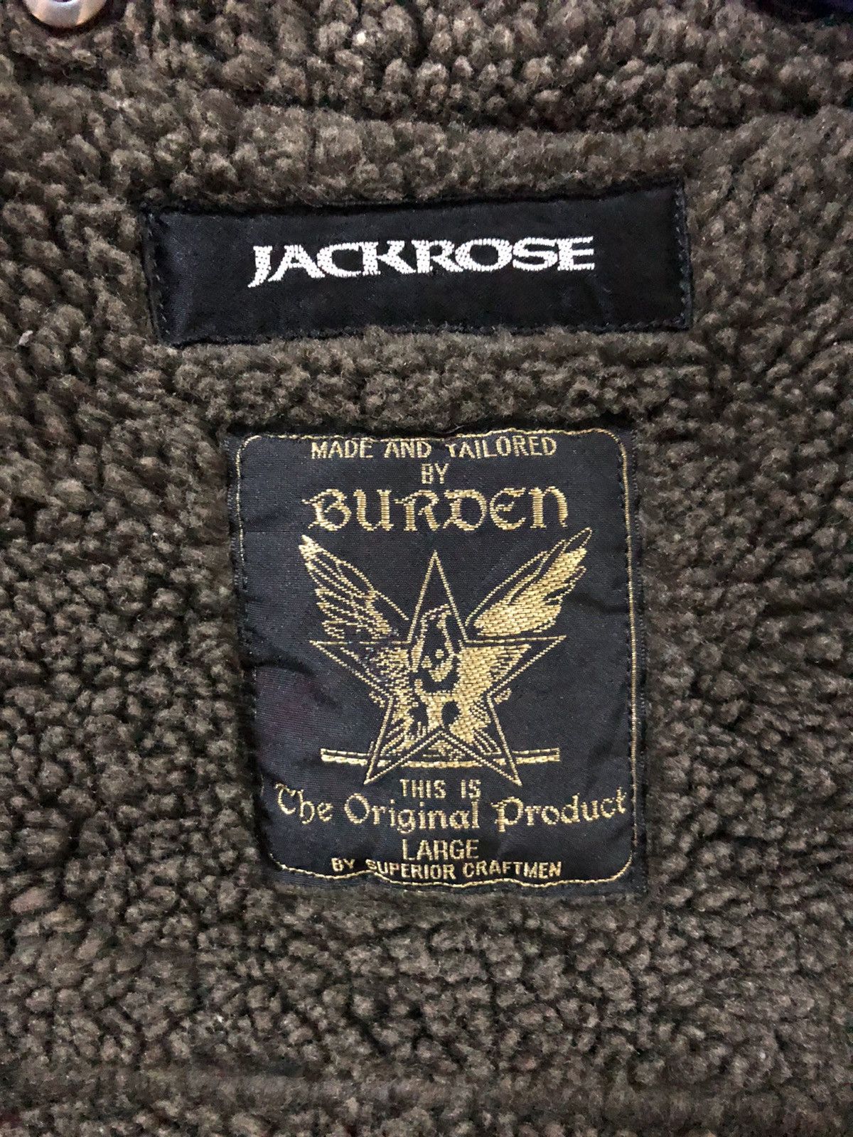 JACKROSE JACKROSE BURDEN military wrinkle bomber craftmen #54 Size US L / EU 52-54 / 3 - 6 Thumbnail