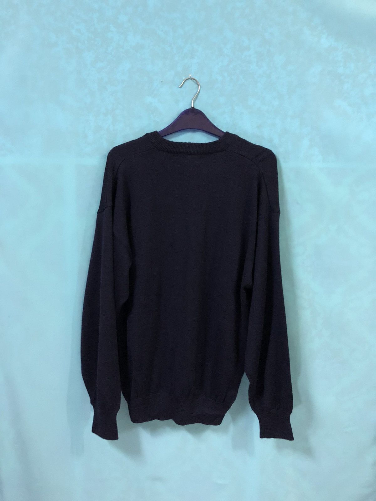 DAKS DAKS london sweatshirt knitwear embroidery navy Size US L / EU 52-54 / 3 - 2 Thumbnail