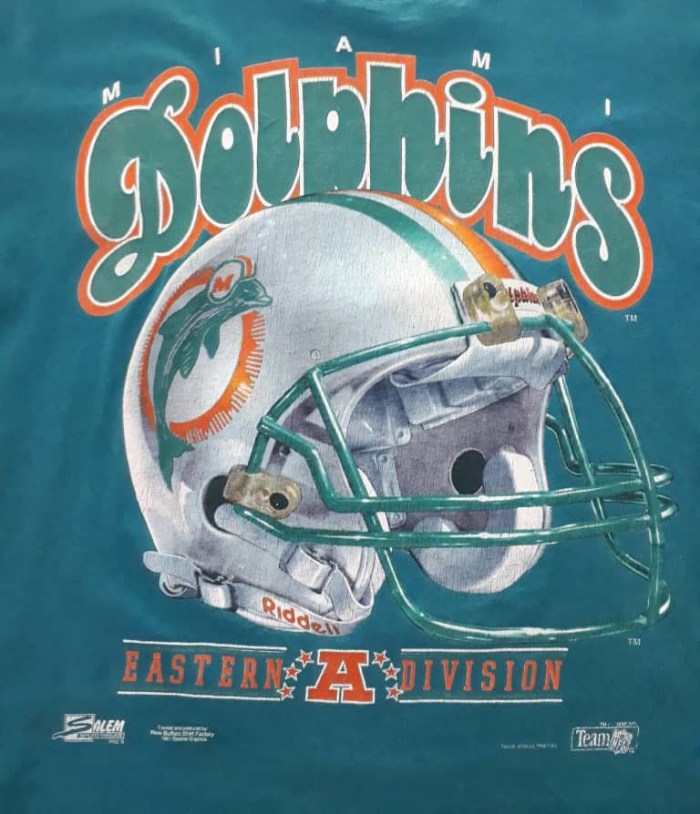 NFL × Vintage Vintage 90s NFL Miami Dolphins Team Size US L / EU 52-54 / 3 - 2 Thumbnail
