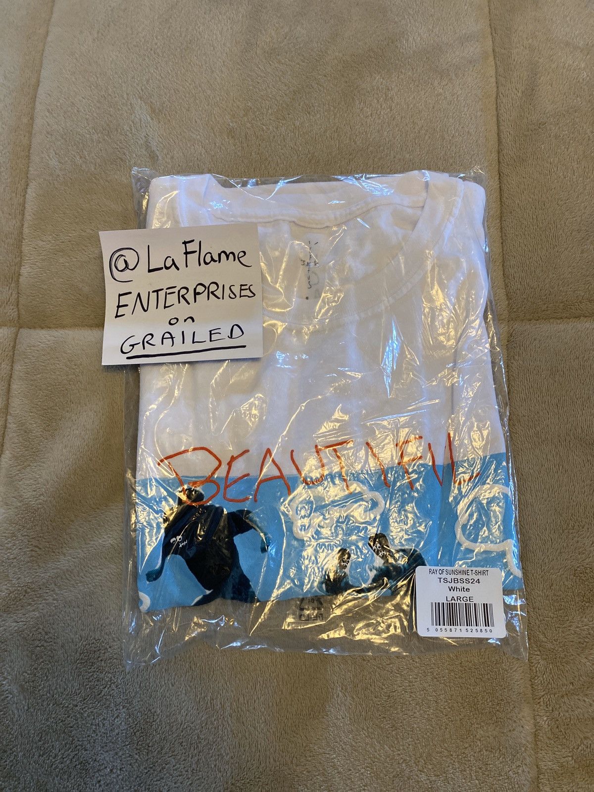 JACKBOYS Ray of Sunshine T-Shirt Travis Scott Cactus Jack
