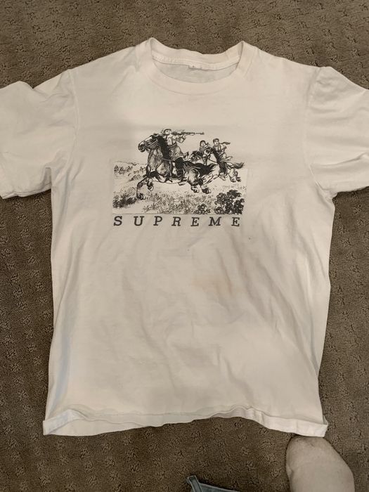 Supreme Supreme horse tee Grailed