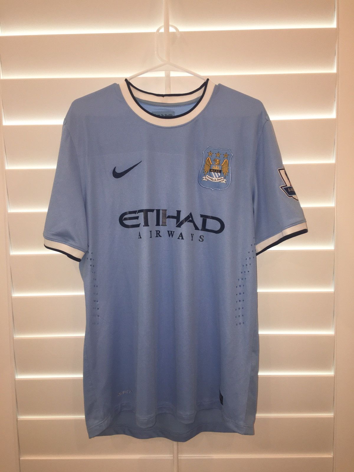 Nike Player version Manchester city nike 2013 2014 Yaya Toure 42 | Grailed