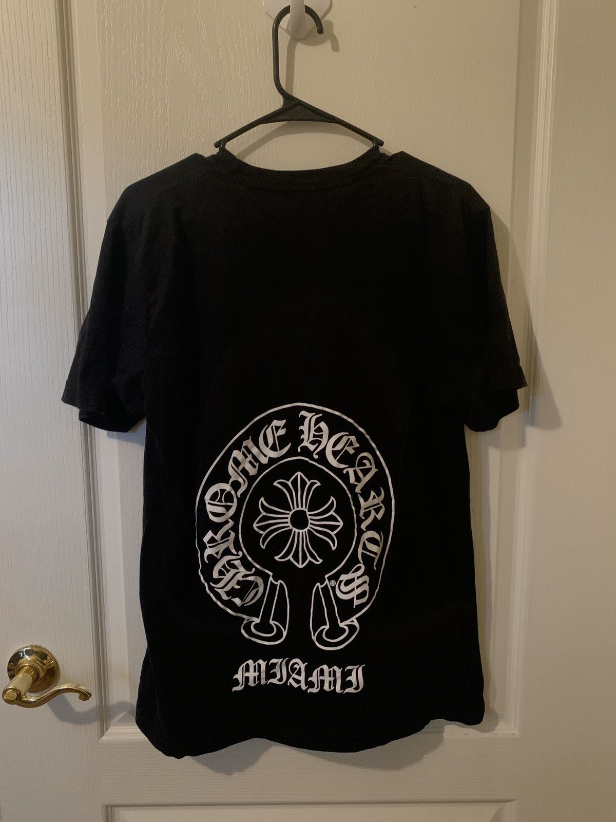 Chrome Hearts Chrome Hearts Miami Exclusive Black Tee | Grailed