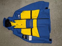 SUPREME THE NORTH FACE GORE-TEX fleece jacket 18AW size L color yellow mens  used