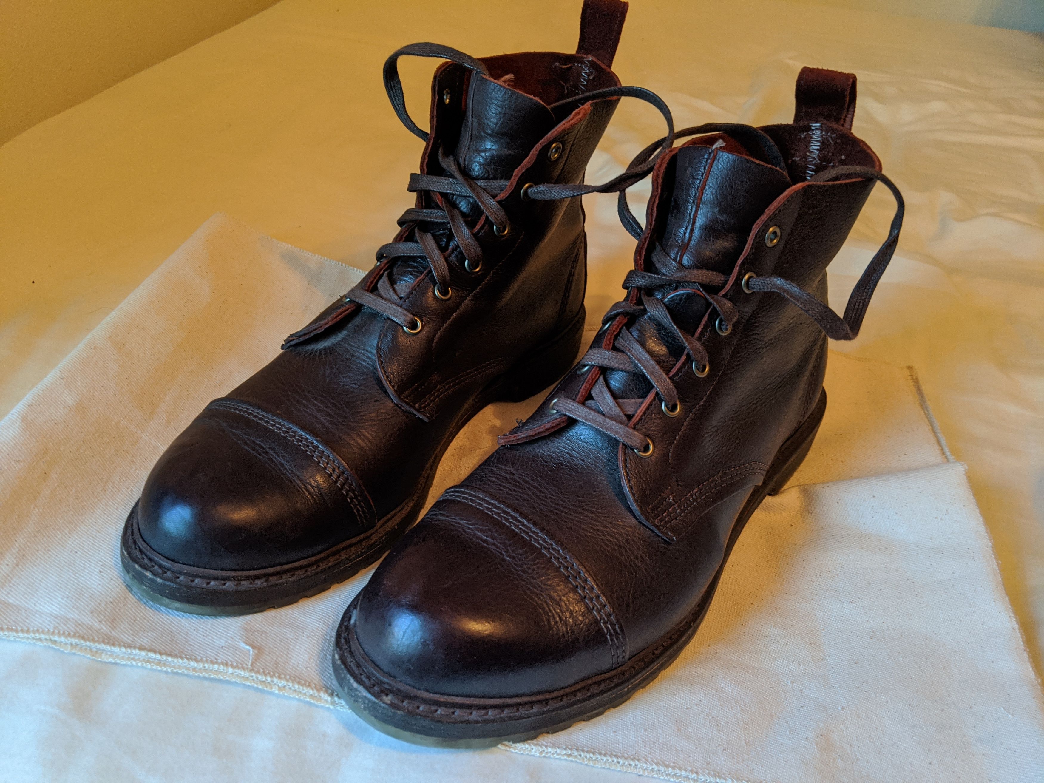 Allen Edmonds Normandy Cap Toe Boot Grailed