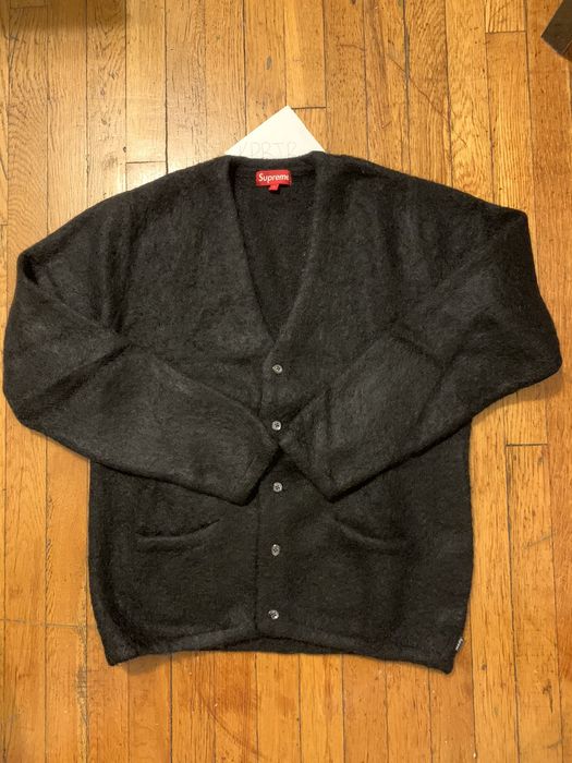 Supreme Supreme Heather Mohair Cardigan | Grailed