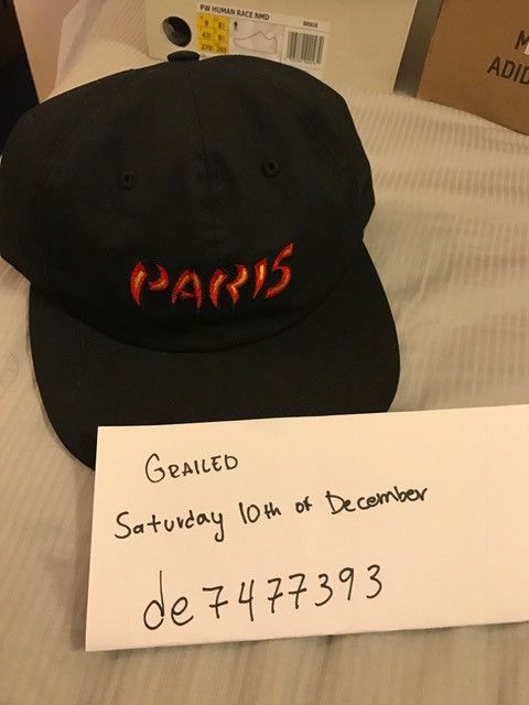 Supreme Supreme Paris 6 Panel Hat One Size Black SS16 | Grailed