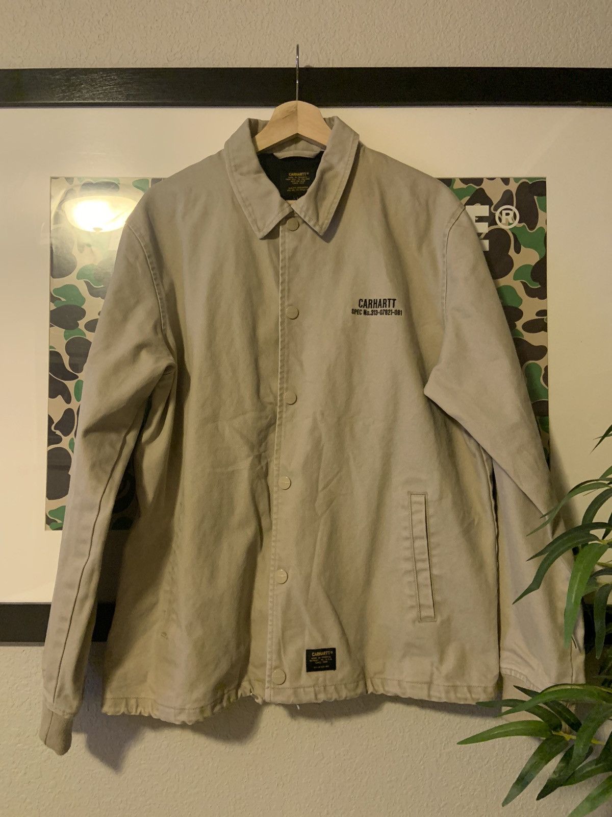 Carhartt Wip Carhartt WIP Rolf Coach Jacket Beige | Grailed