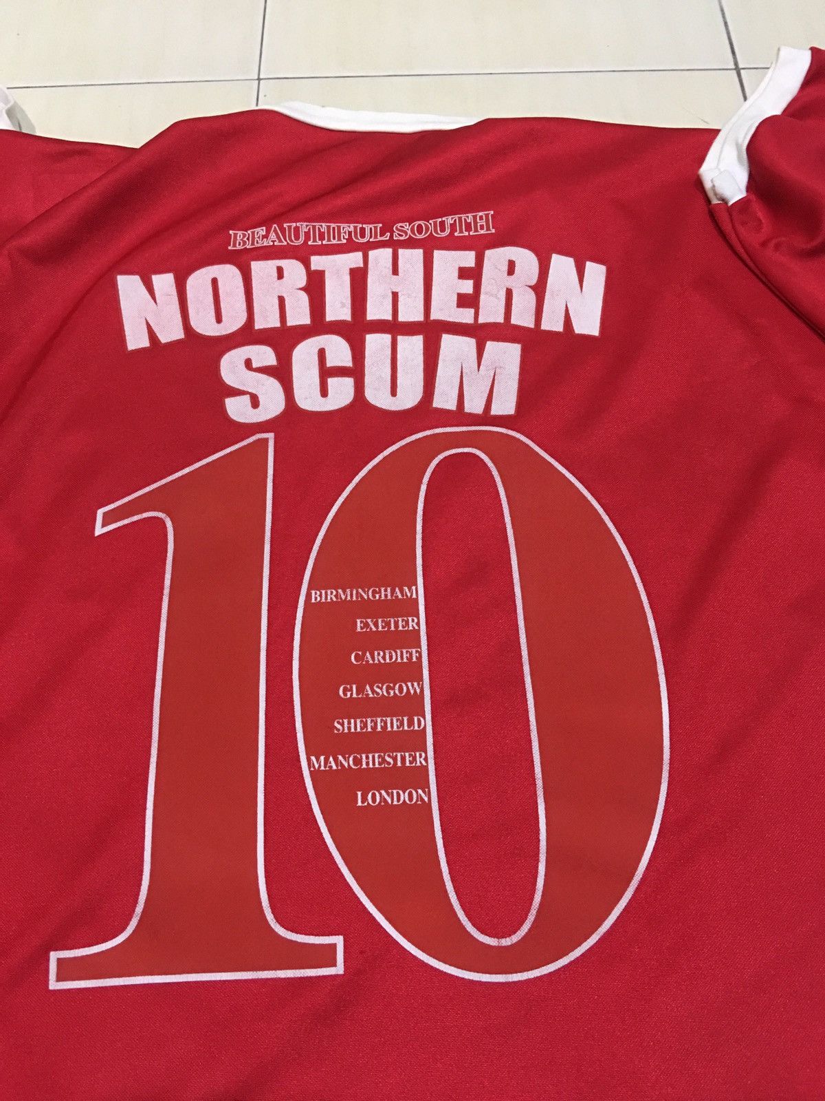 Band Tees × Vintage Vintage Beautiful South Northern Scum 10 Jersey Shirt Size US L / EU 52-54 / 3 - 6 Thumbnail